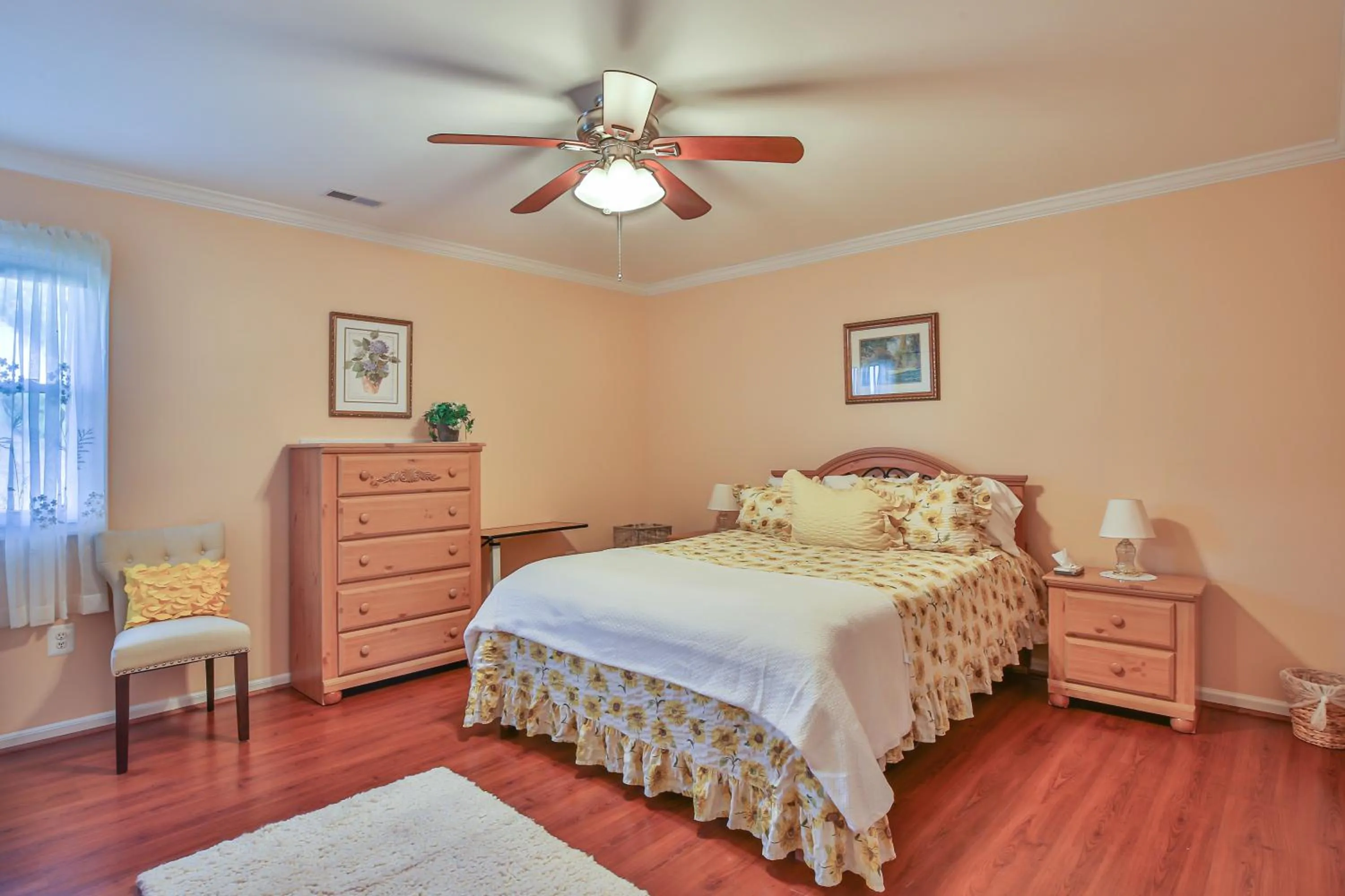 Bed in Purcellville Home