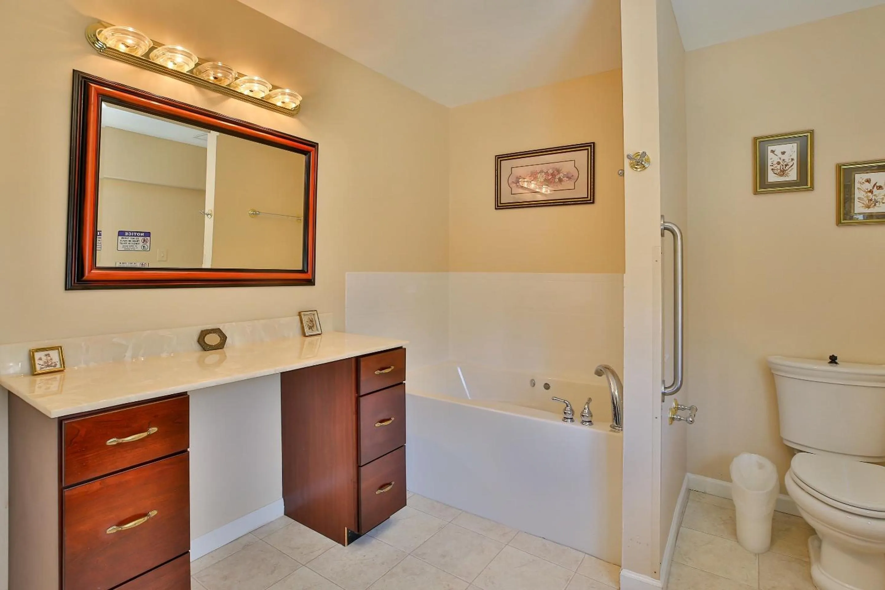 Bathroom in Purcellville Home