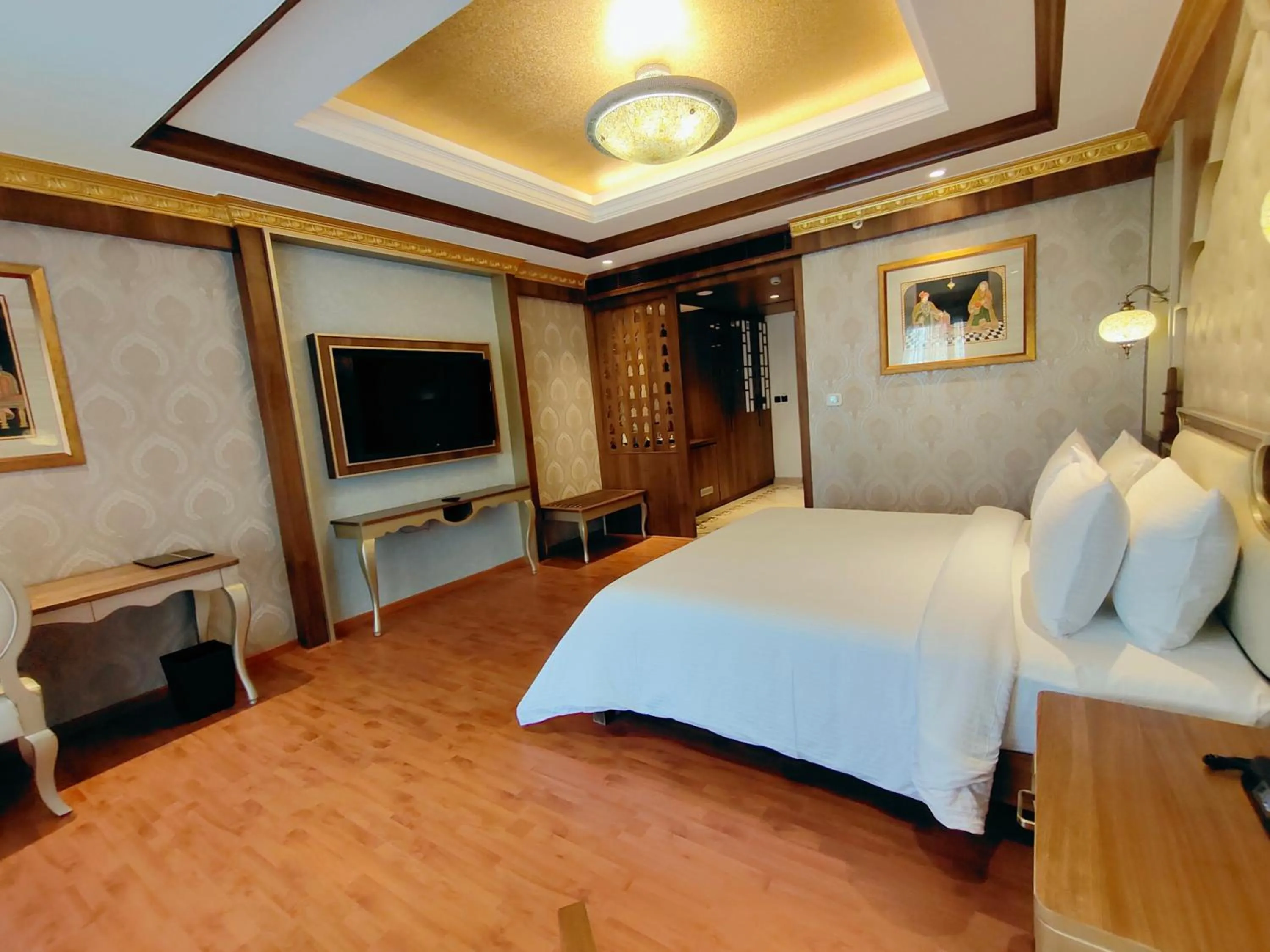 Bed in Kaldan Samudhra Palace