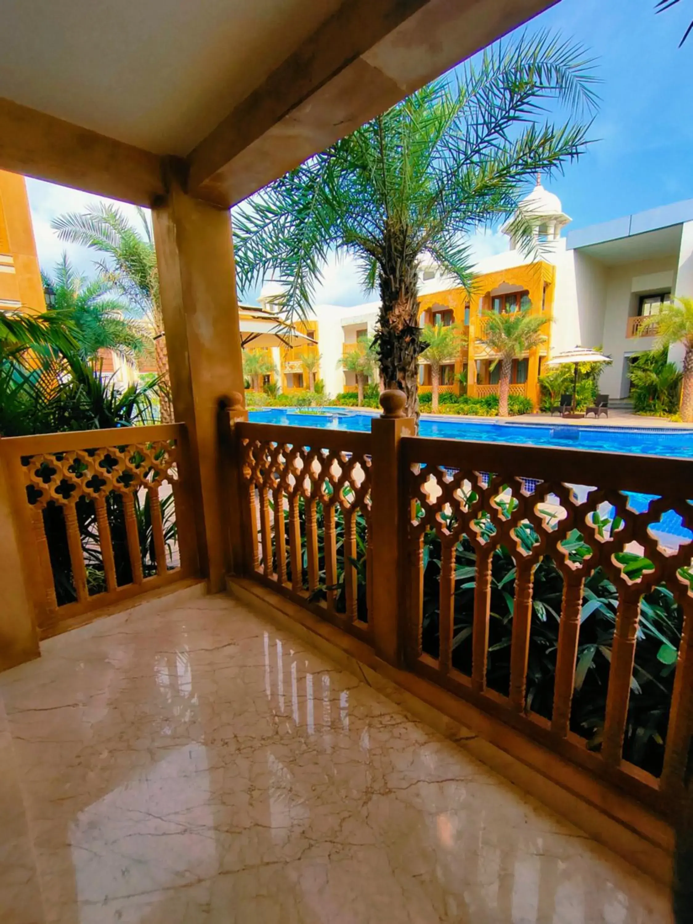 Premium King First Floor Pool Facing in Kaldan Samudhra Palace Premium King First Floor Pool Facing in Kaldan Samudhra Palace