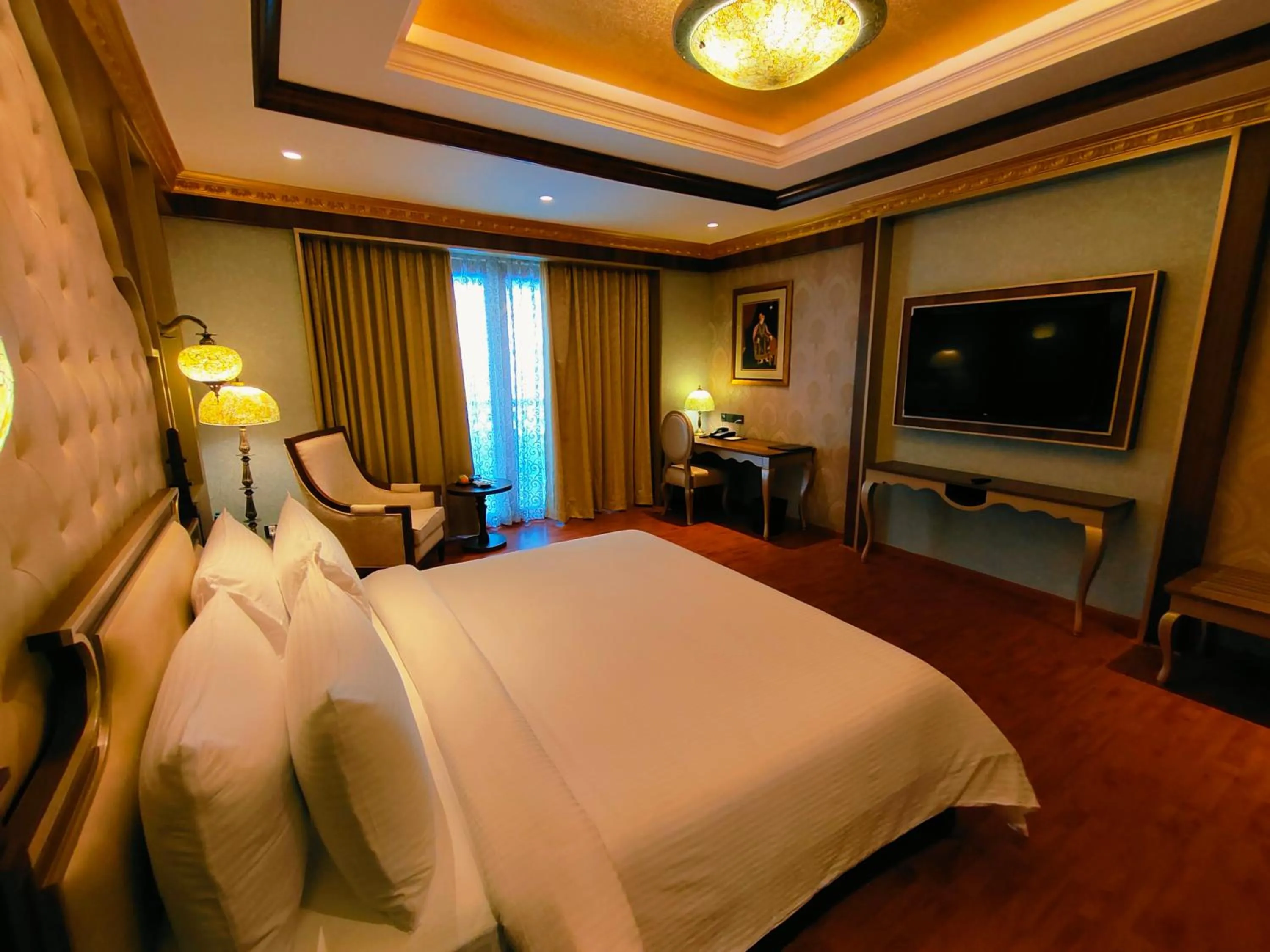 Bed in Kaldan Samudhra Palace