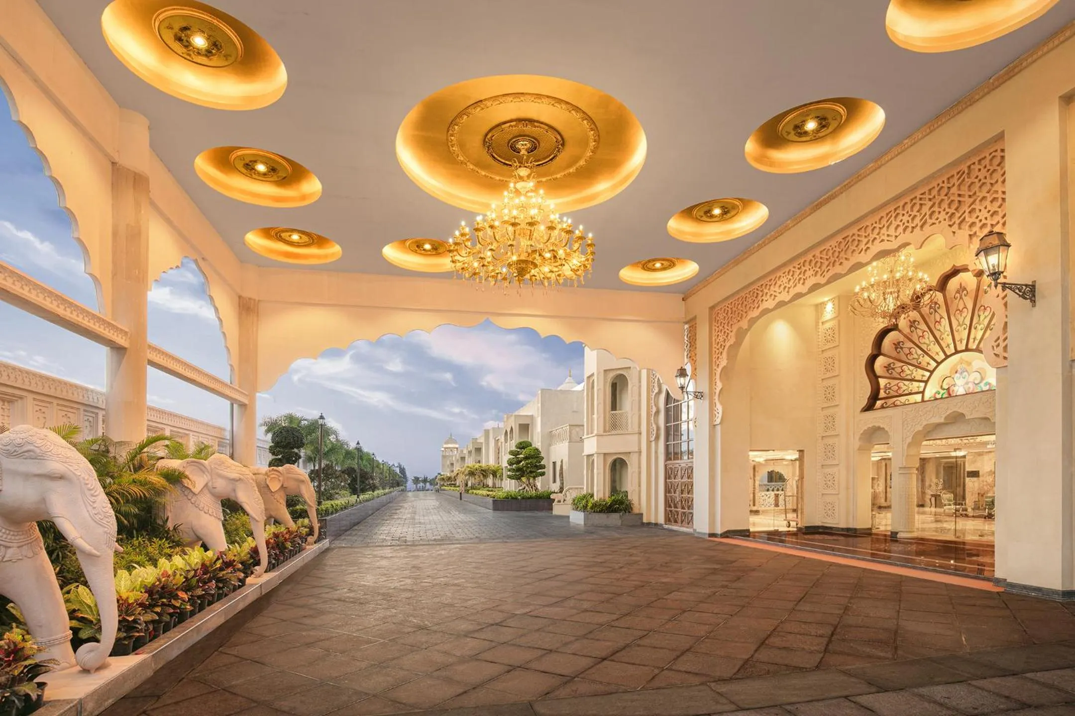 Patio in Kaldan Samudhra Palace