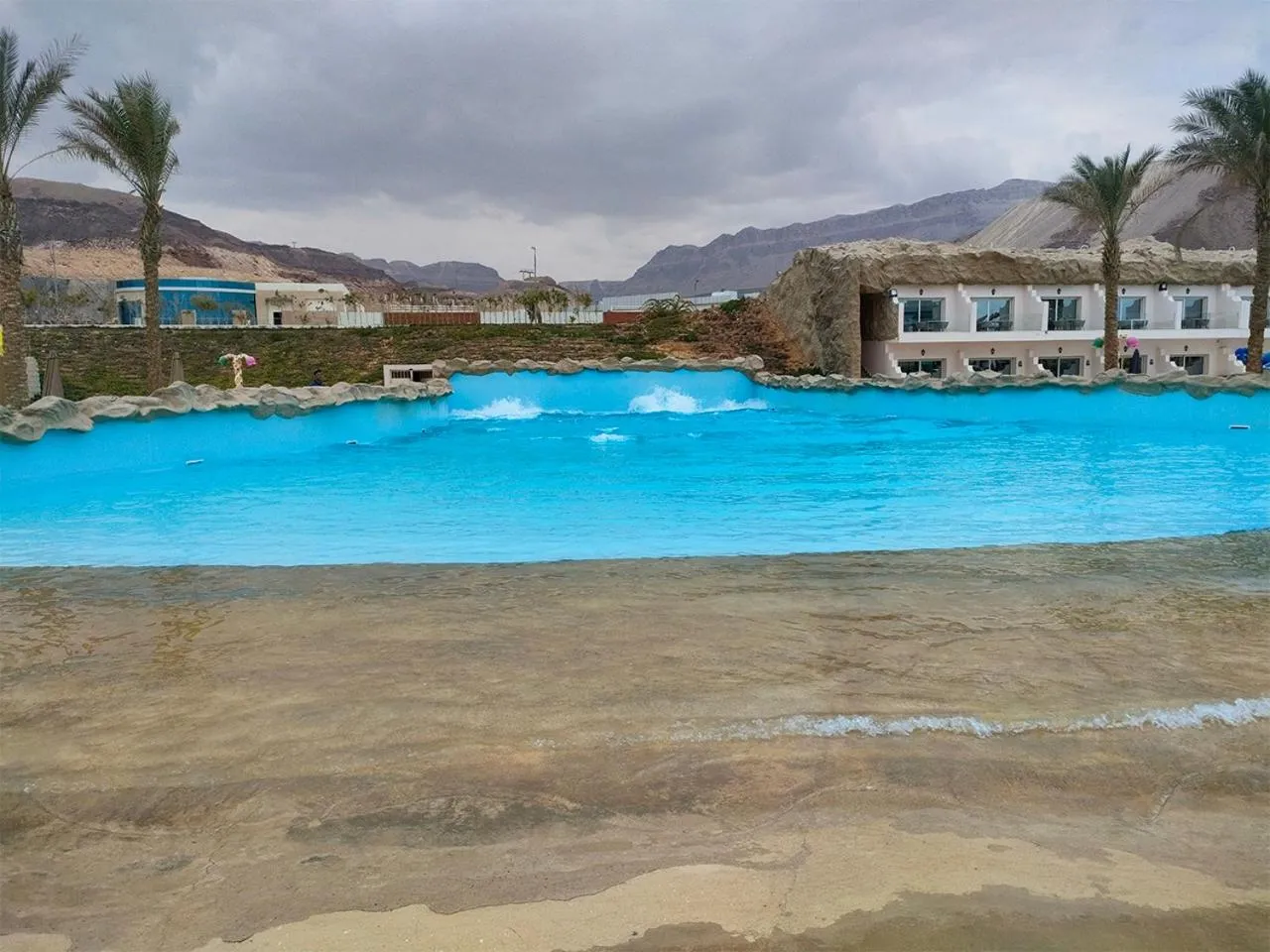 Lake view in Eastern El-Galala Aquapark Ain Sokhna