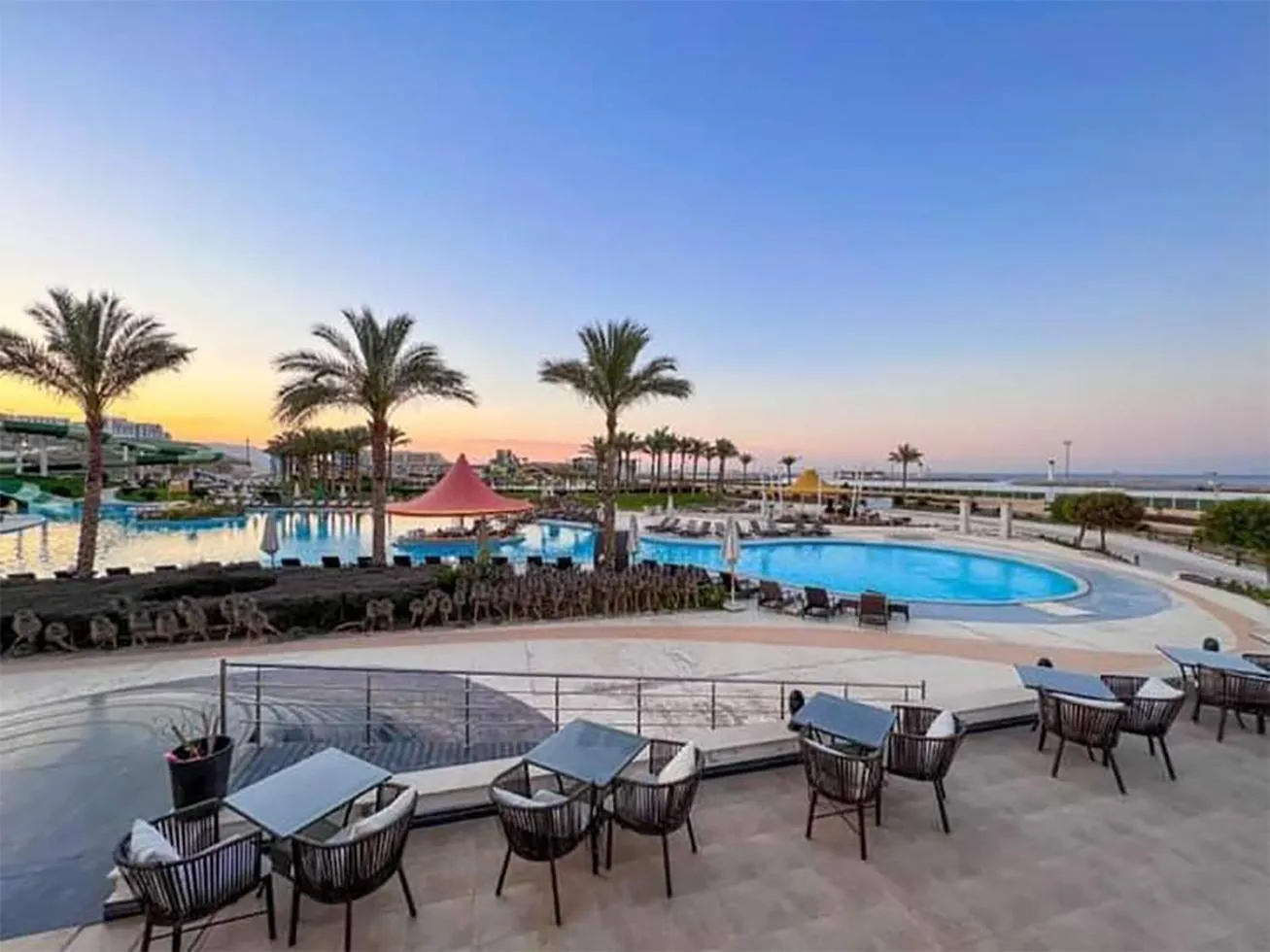 Sea view in Eastern El-Galala Aquapark Ain Sokhna