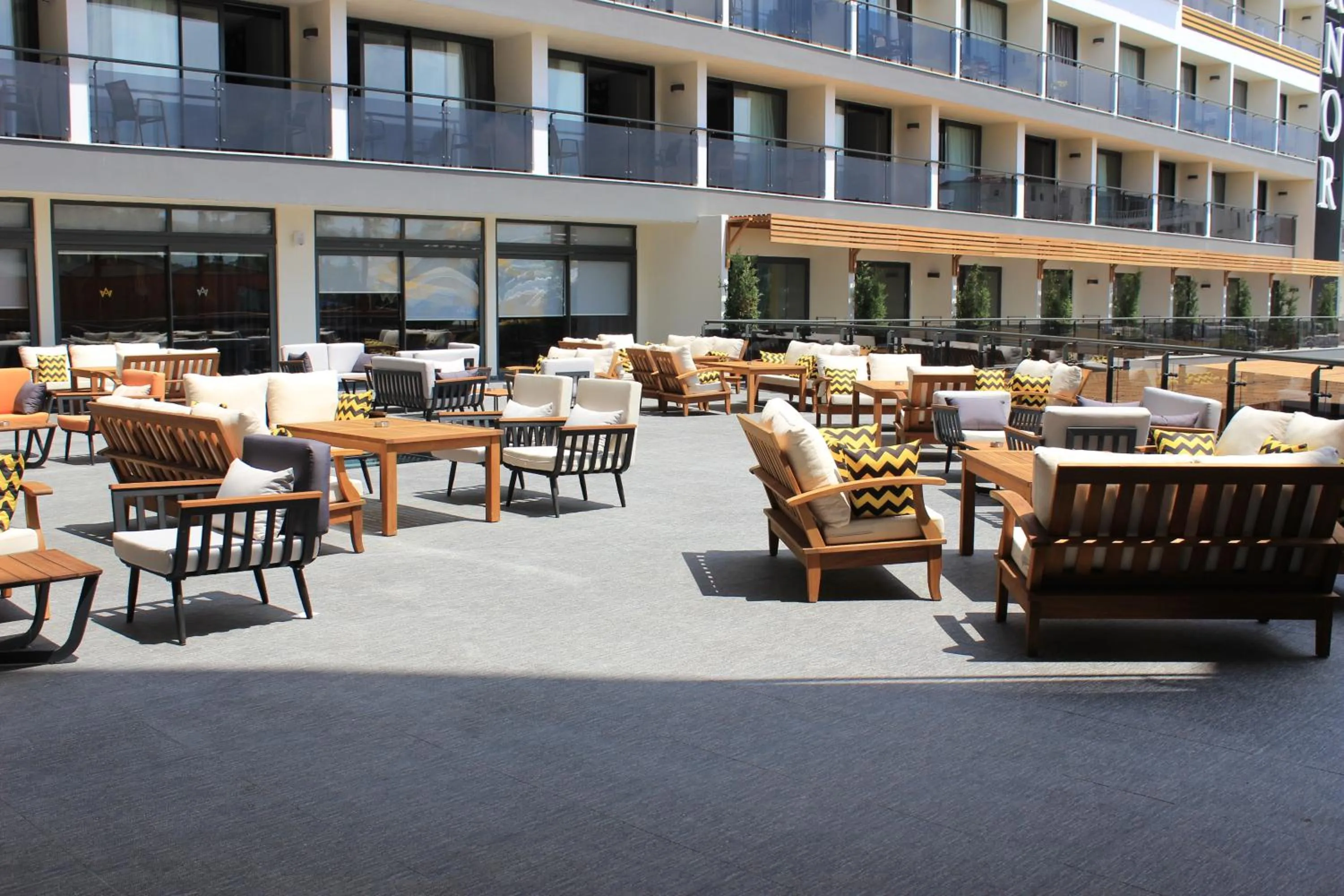 Patio in Arnor De Luxe Hotel & Spa
