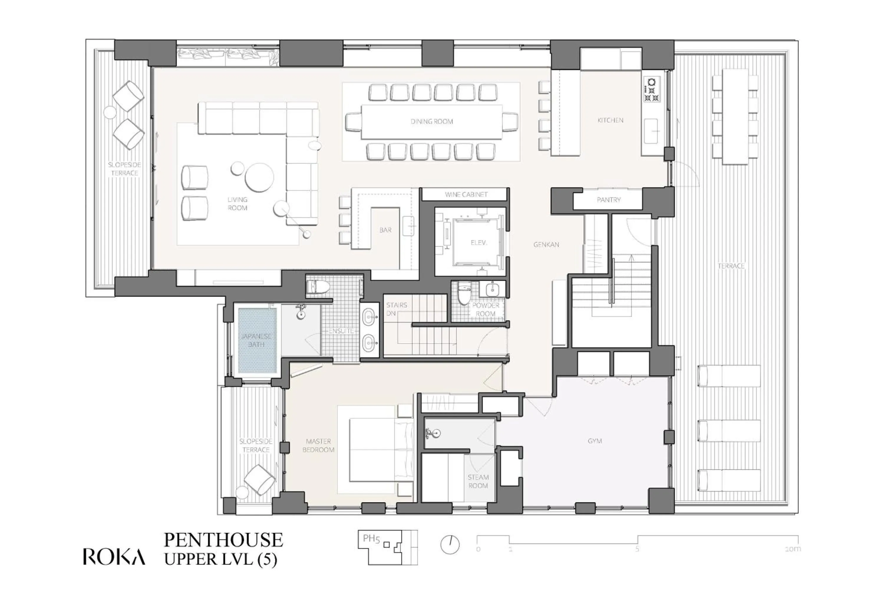 Floor plan in ROKA by HHG