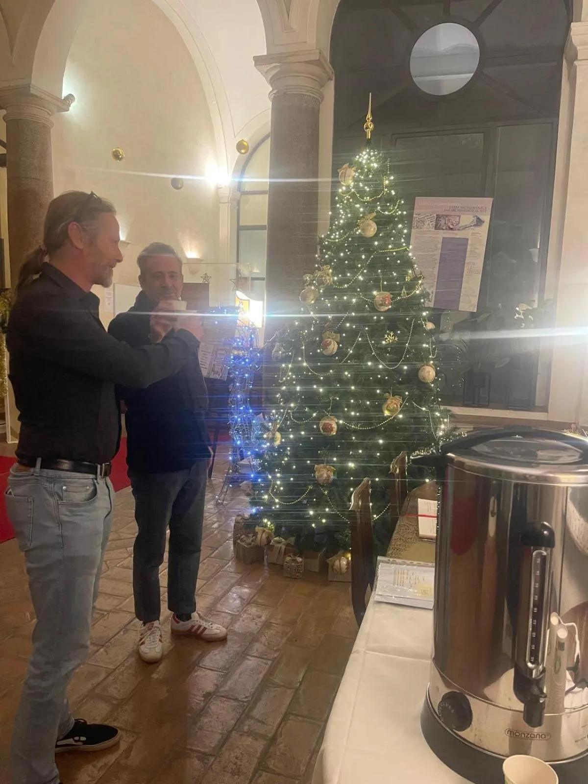 Lobby or reception in Domus Sessoriana