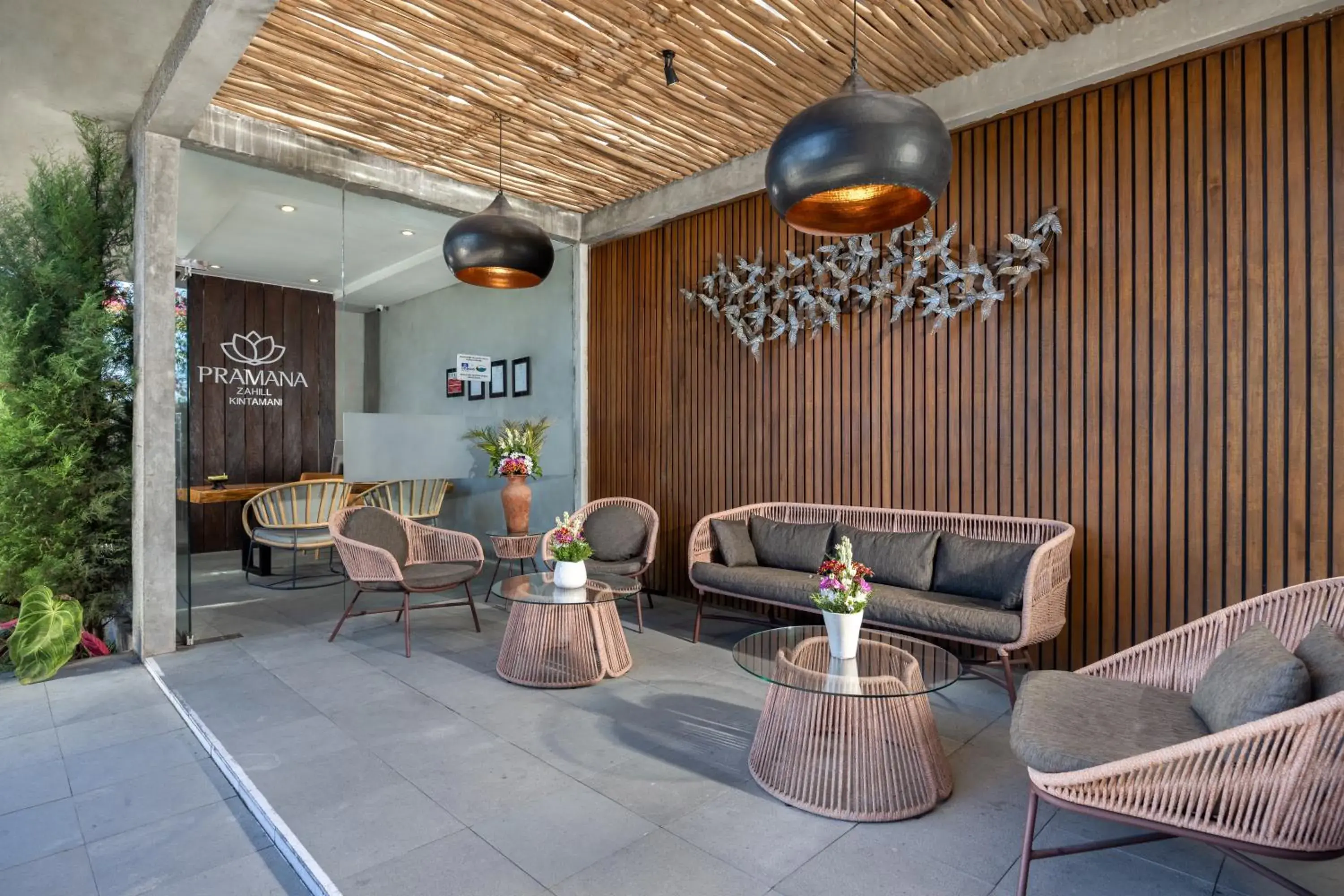 Lobby or reception in Pramana Zahill Kintamani Lobby or reception in Pramana Zahill Kintamani