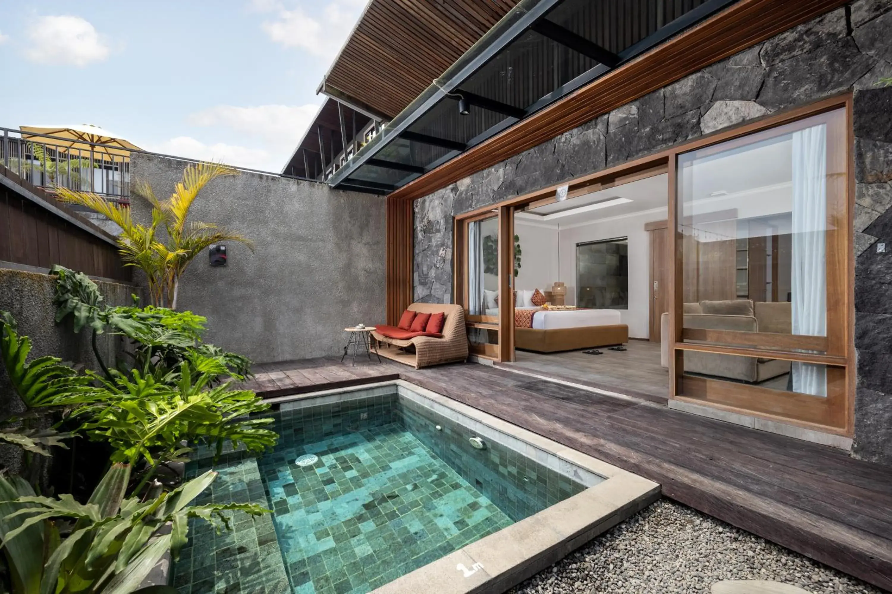 Swimming pool in Pramana Zahill Kintamani Swimming pool in Pramana Zahill Kintamani