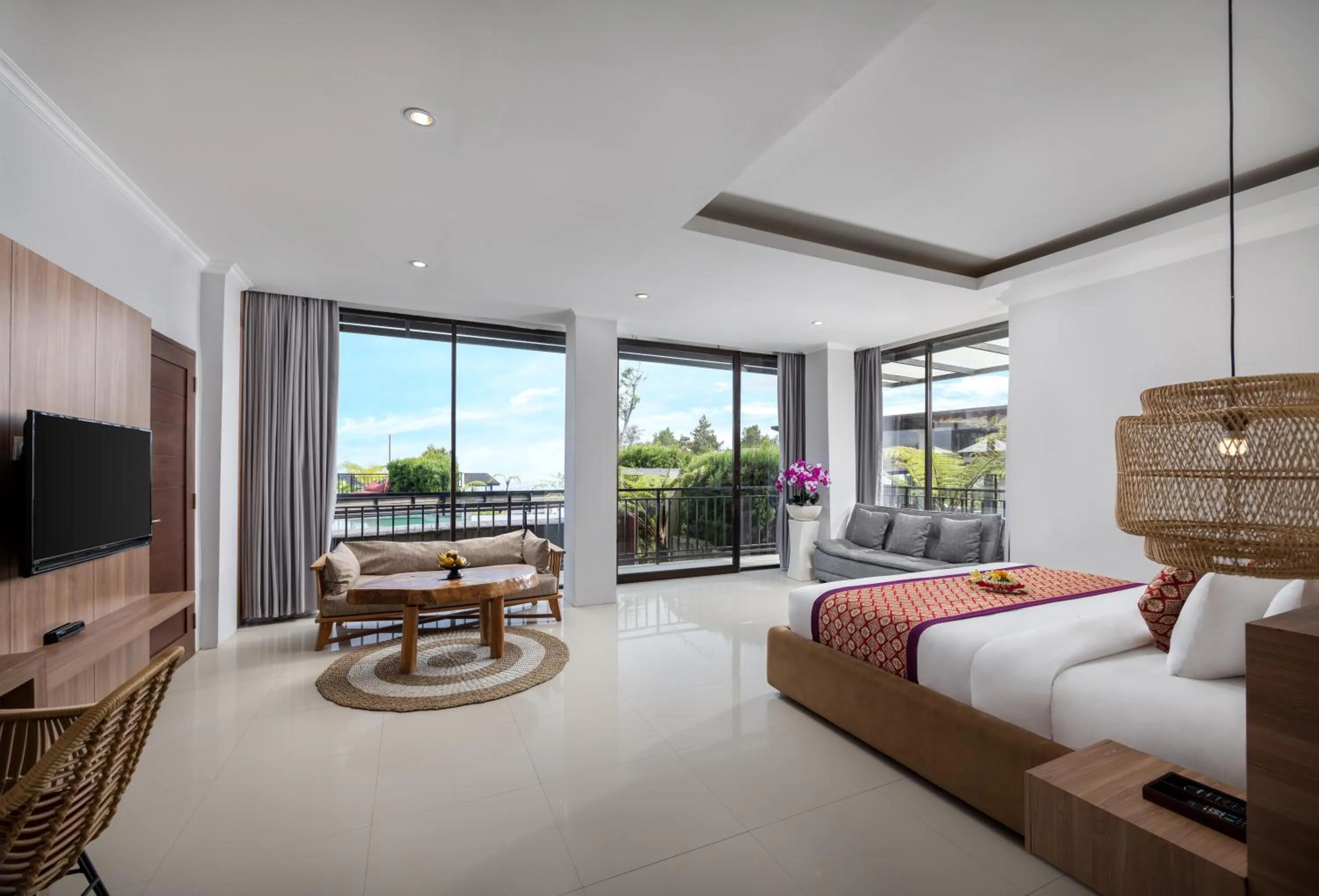 Bedroom, Bed in Pramana Zahill Kintamani