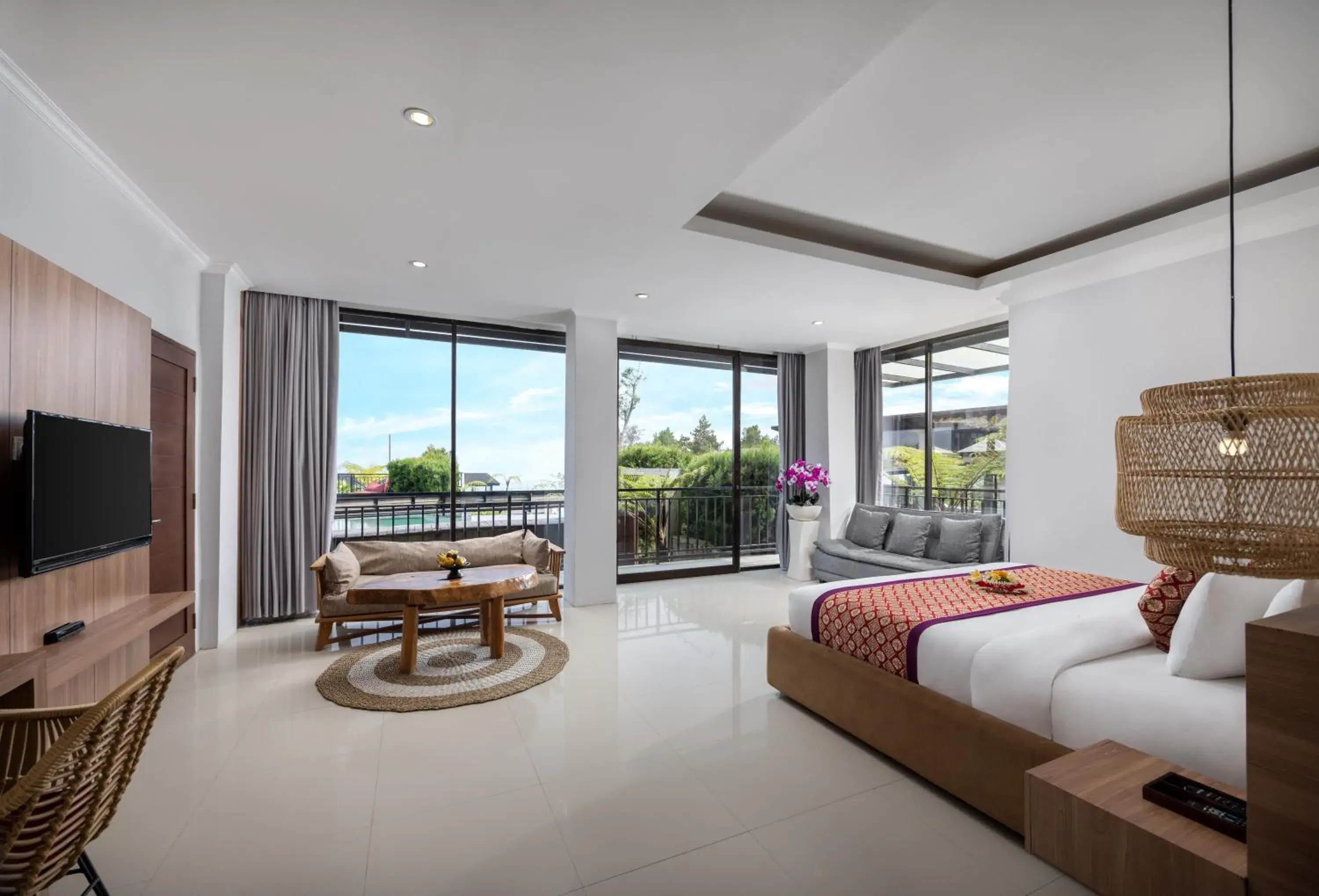 Bedroom, Bed in Pramana Zahill Kintamani Bedroom, Bed in Pramana Zahill Kintamani