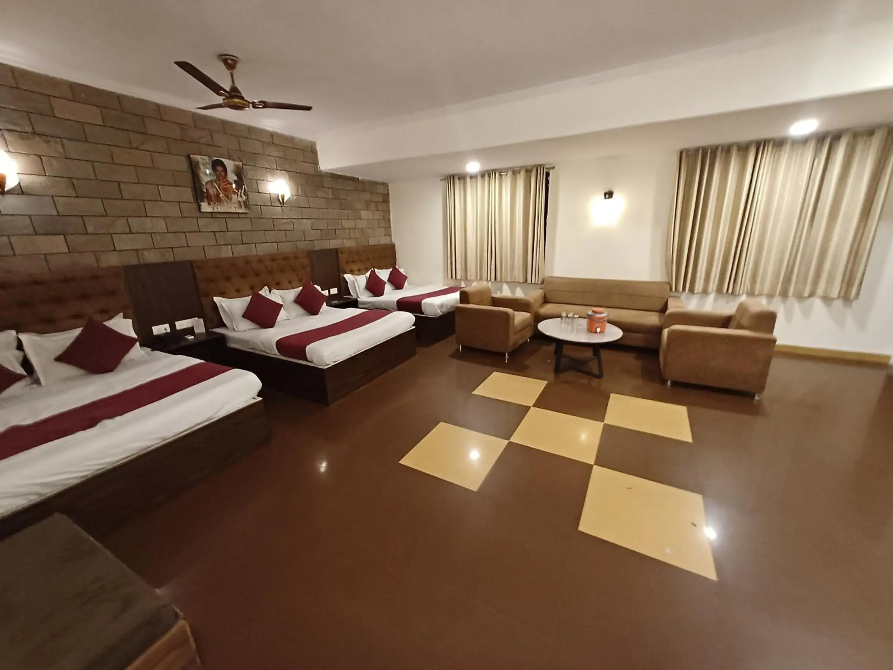 Bedroom, Bed in Hotel V inn Sindhi Camp Bedroom, Bed in Hotel V inn Sindhi Camp