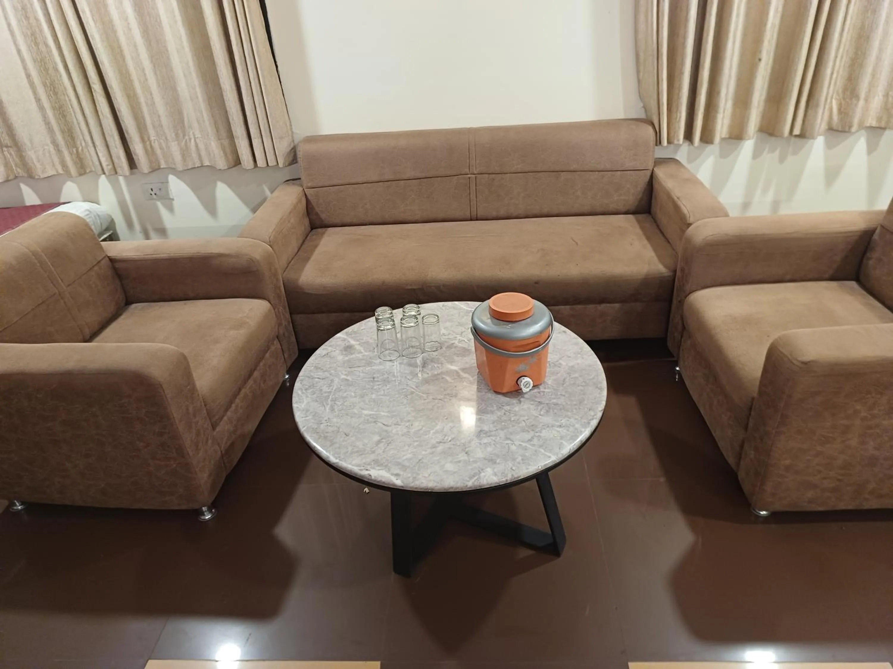 Lobby or reception in Hotel V inn Sindhi Camp