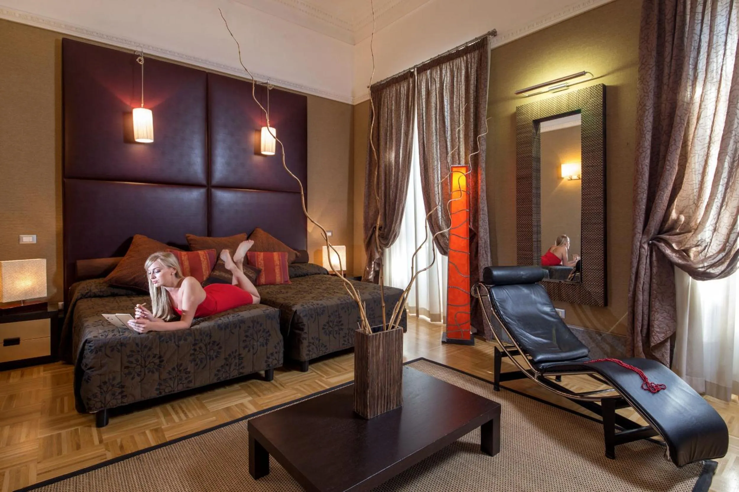 Photo of the whole room in Hotel Morgana