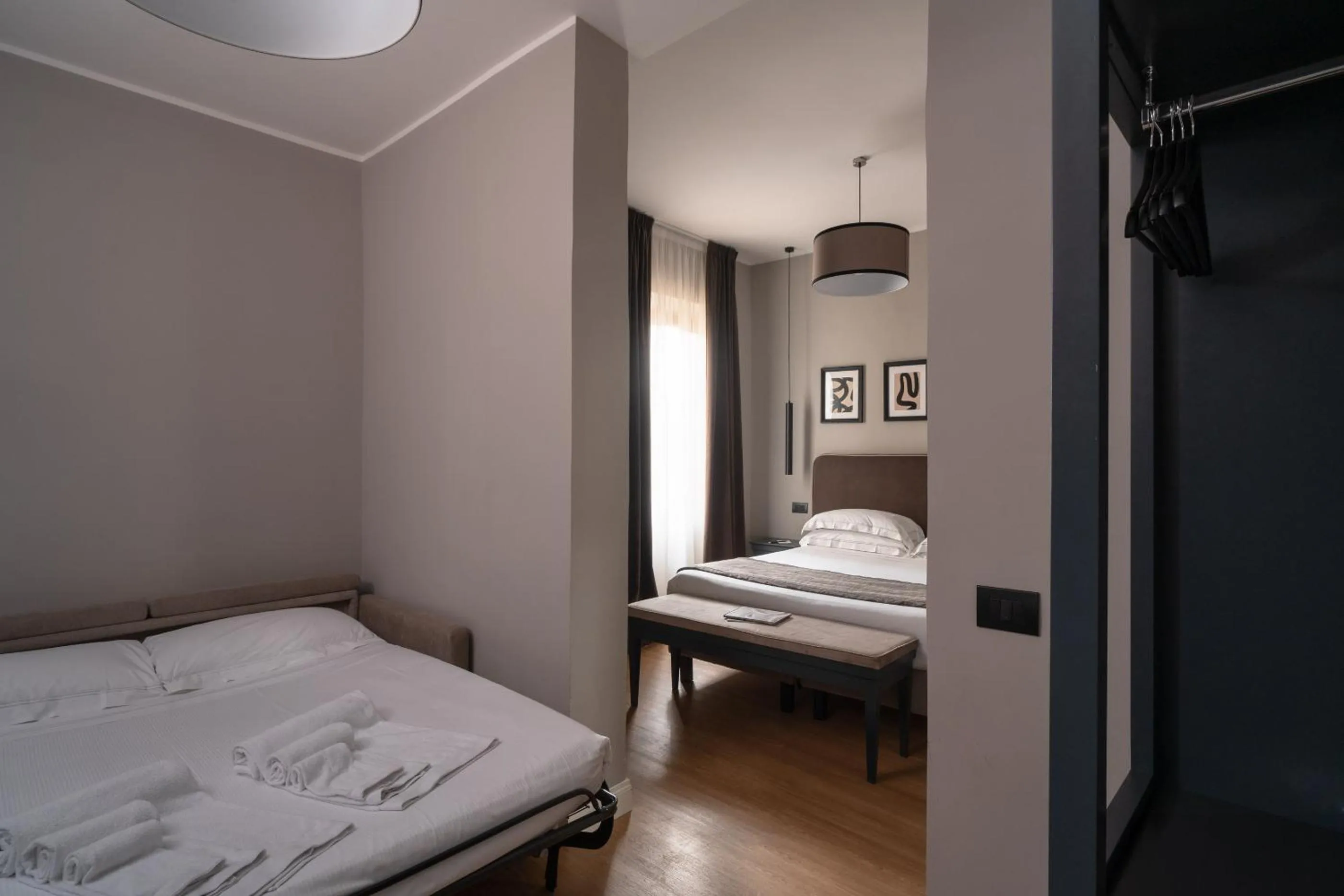 Bedroom, Bed in Flom Boutique Hotel