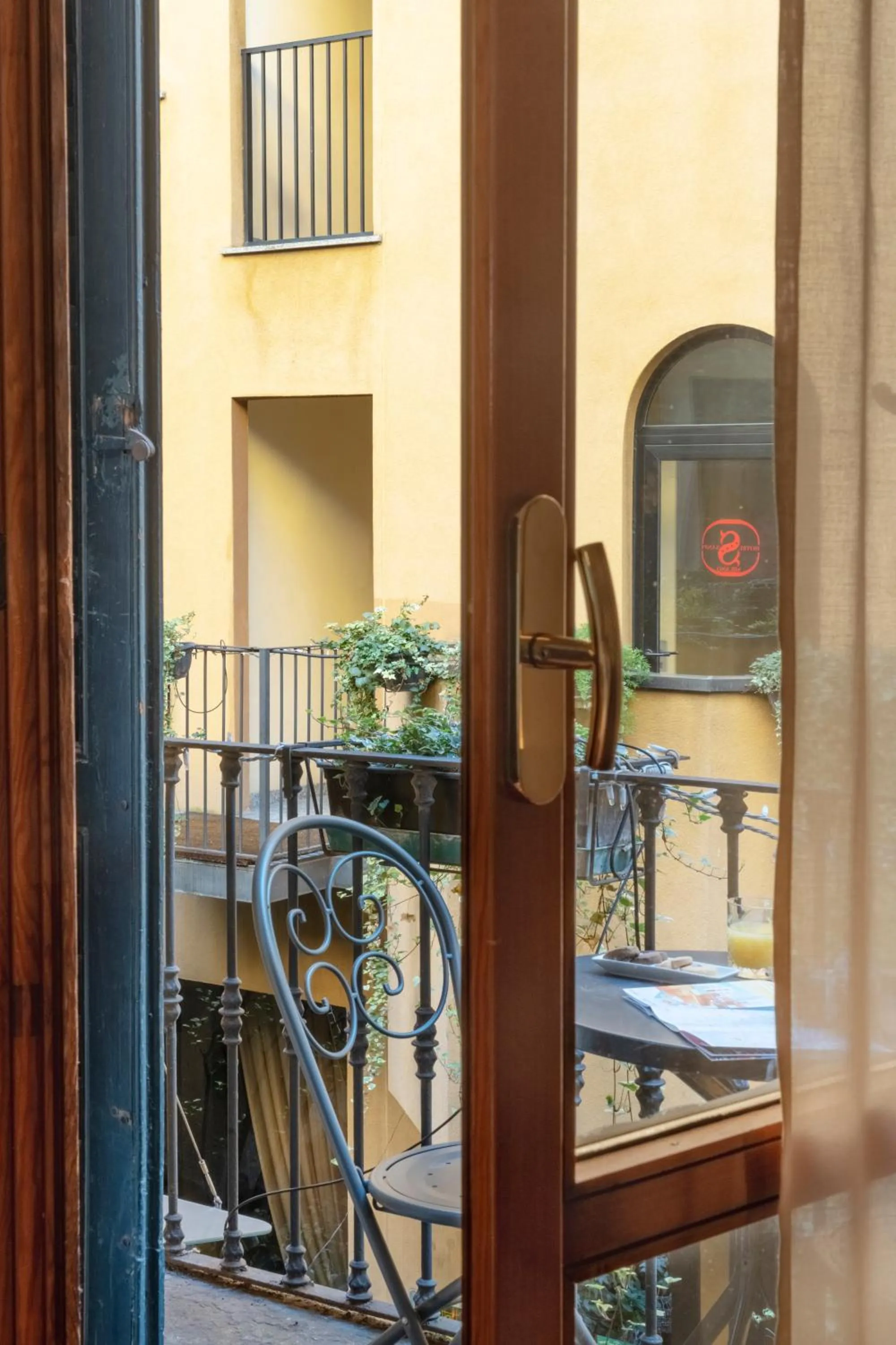 Balcony/Terrace in Hotel Sanpi Milano