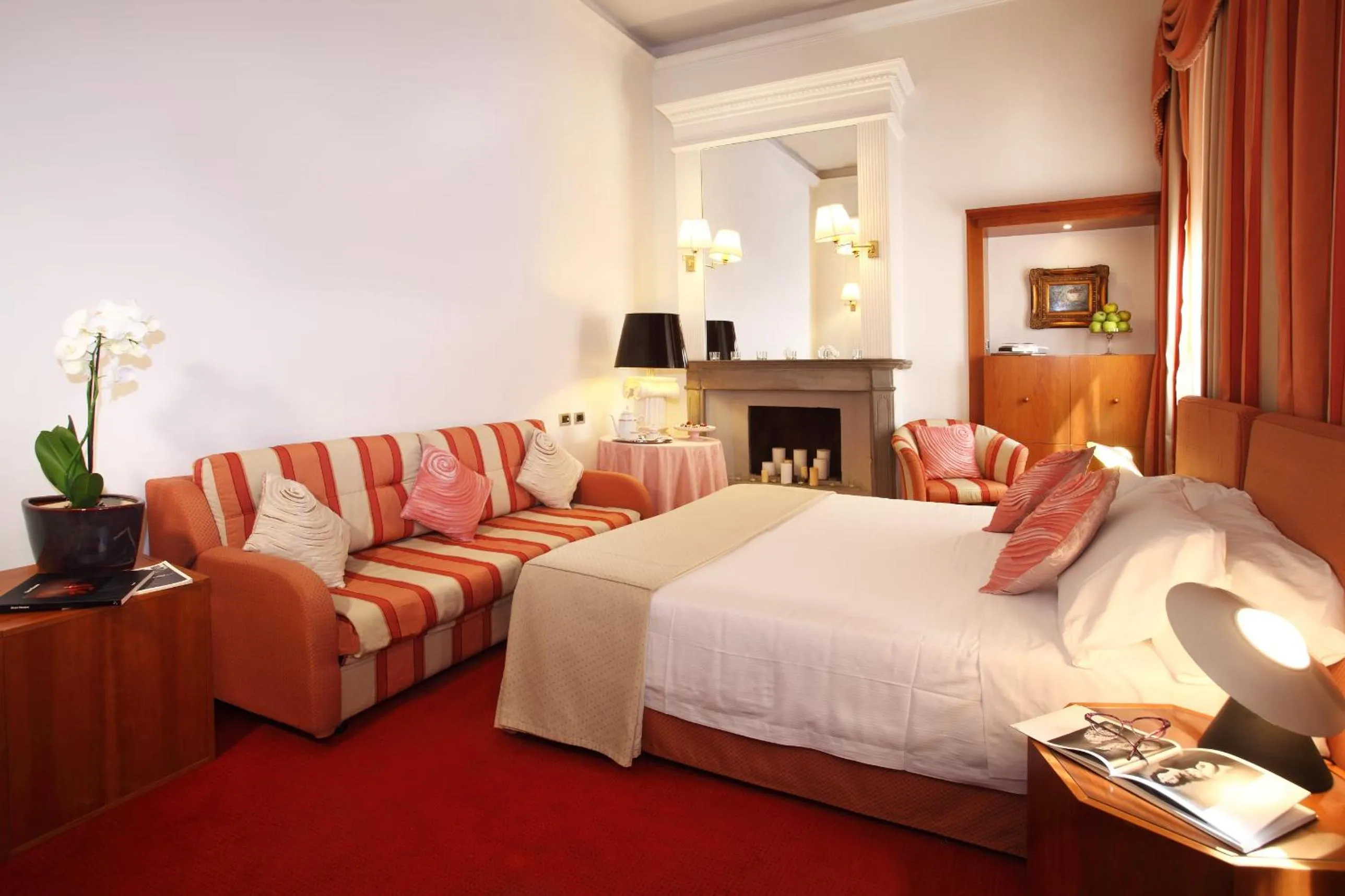 Bed in Hotel Sanpi Milano