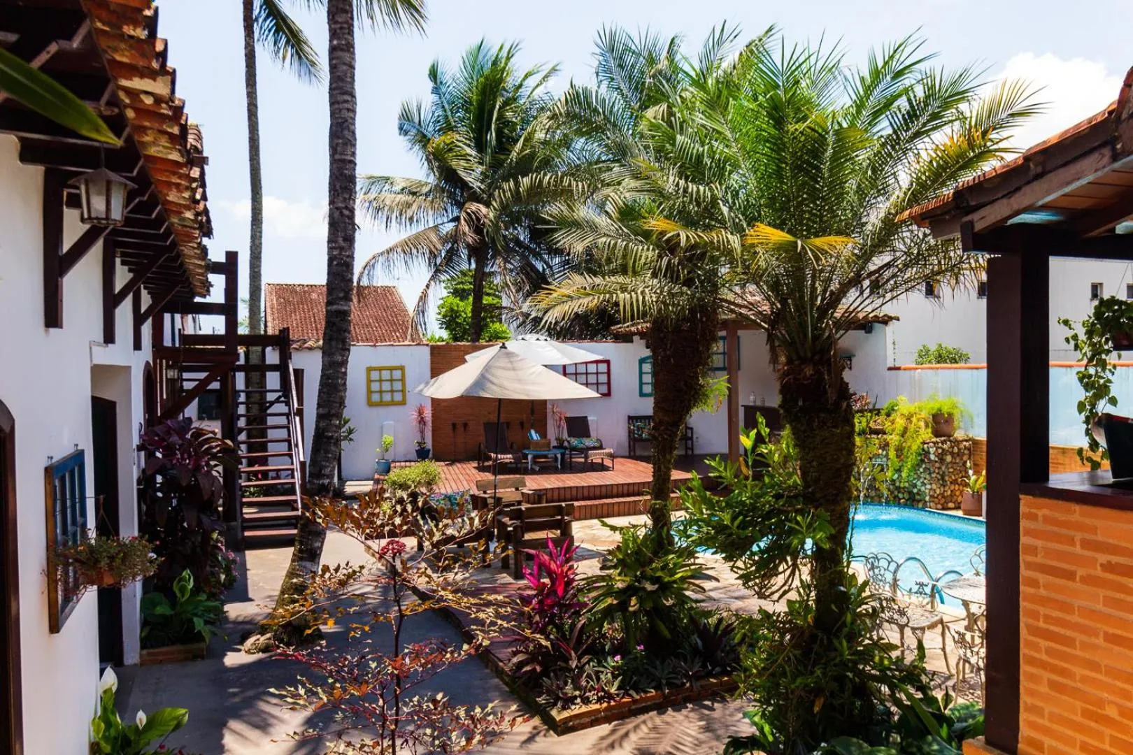Garden in Casa Aldeia Paraty