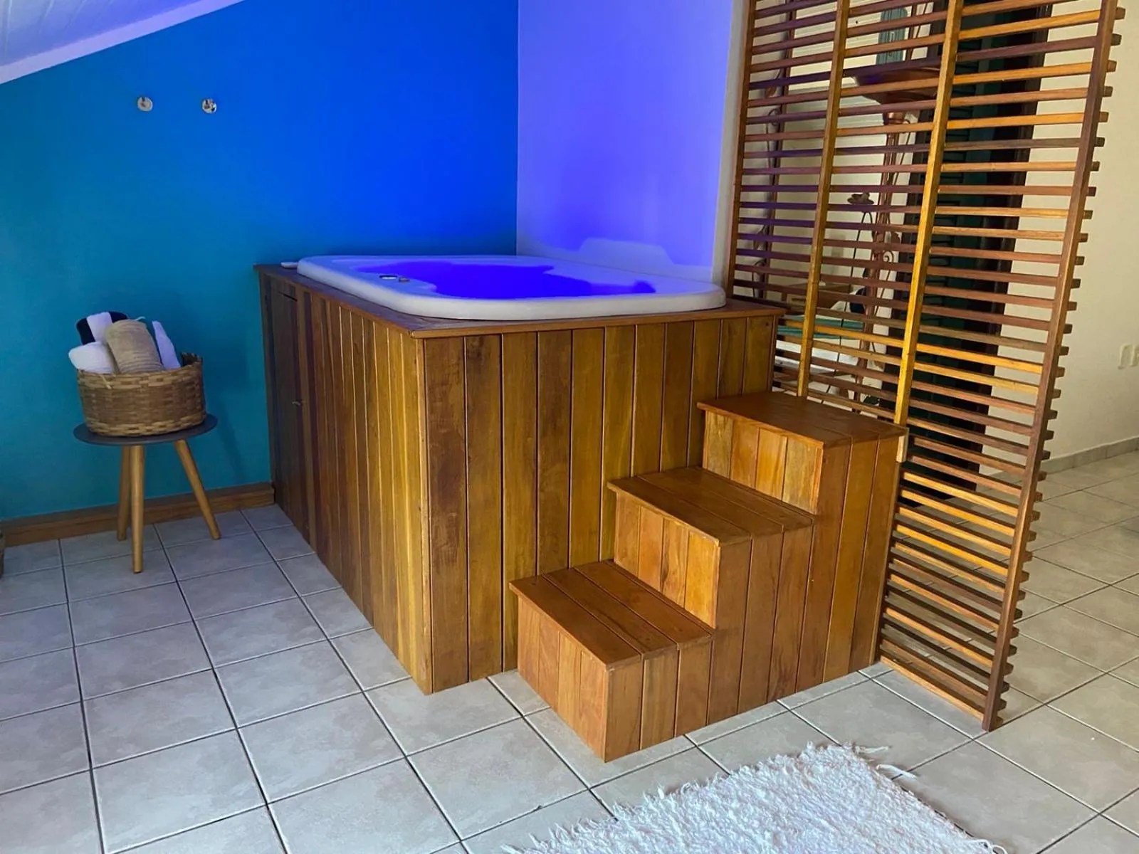 Hot Tub in Casa Aldeia Paraty