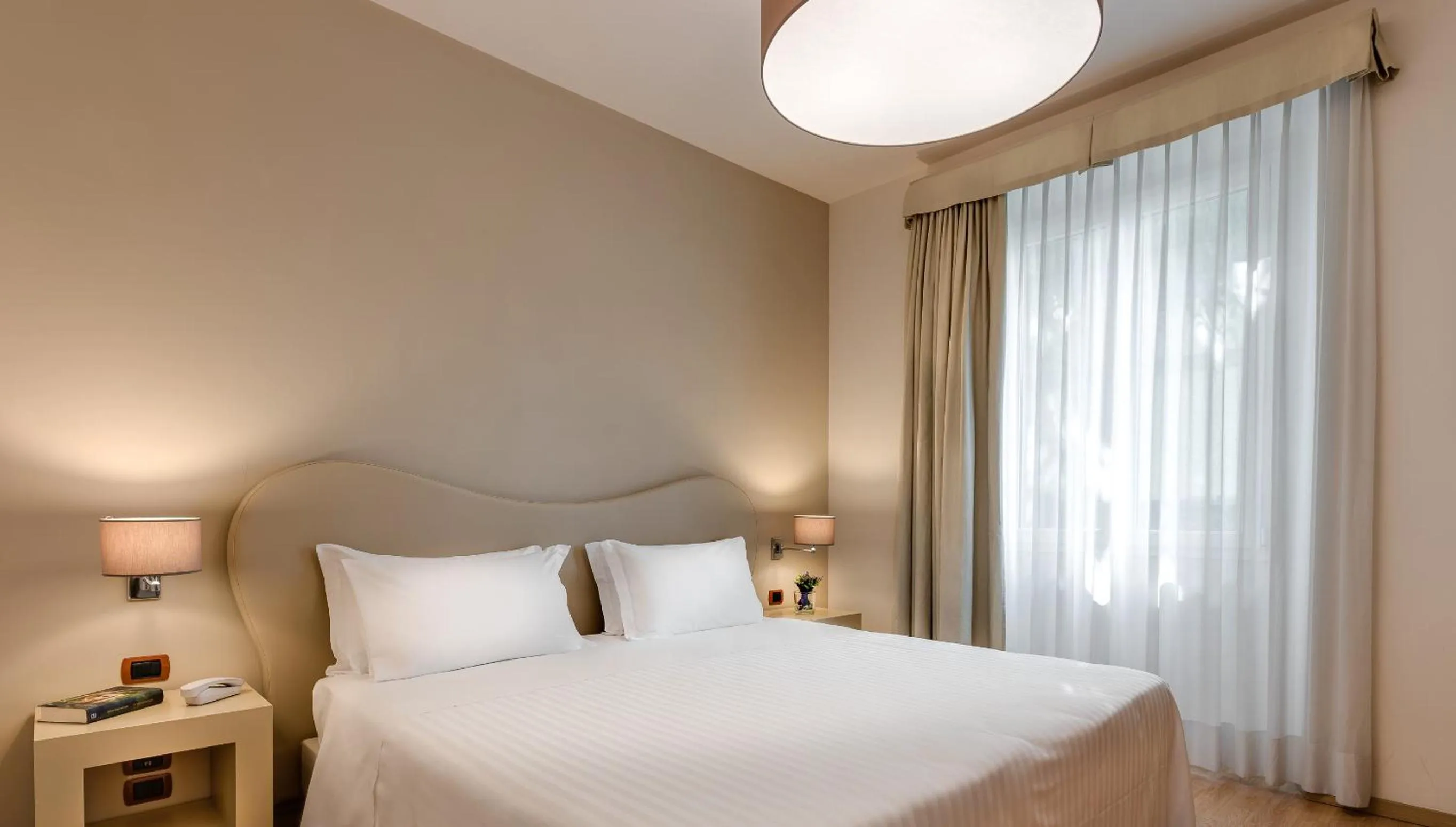 Bedroom, Bed in Hotel La Fortezza