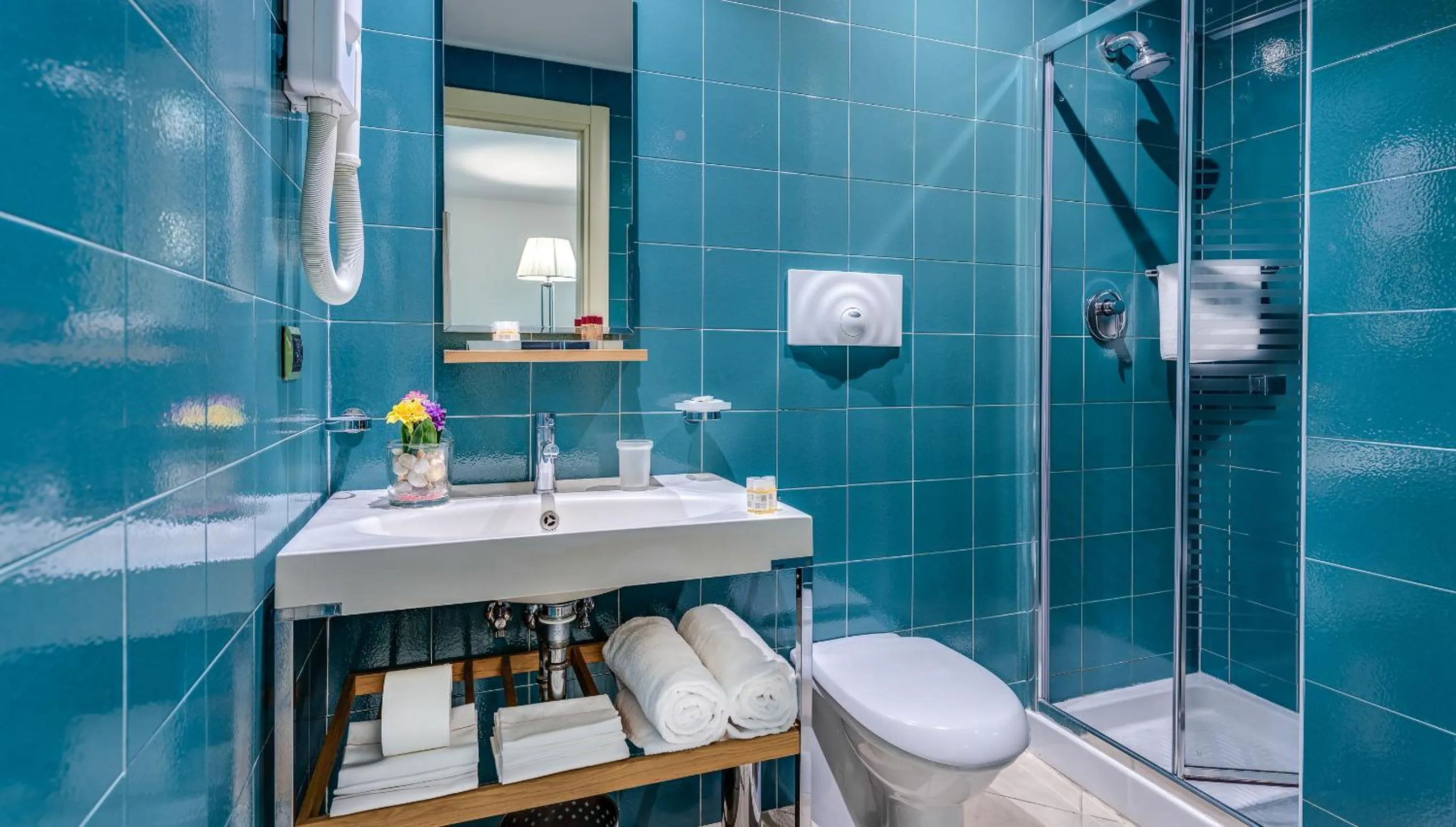 Bathroom in Hotel La Fortezza