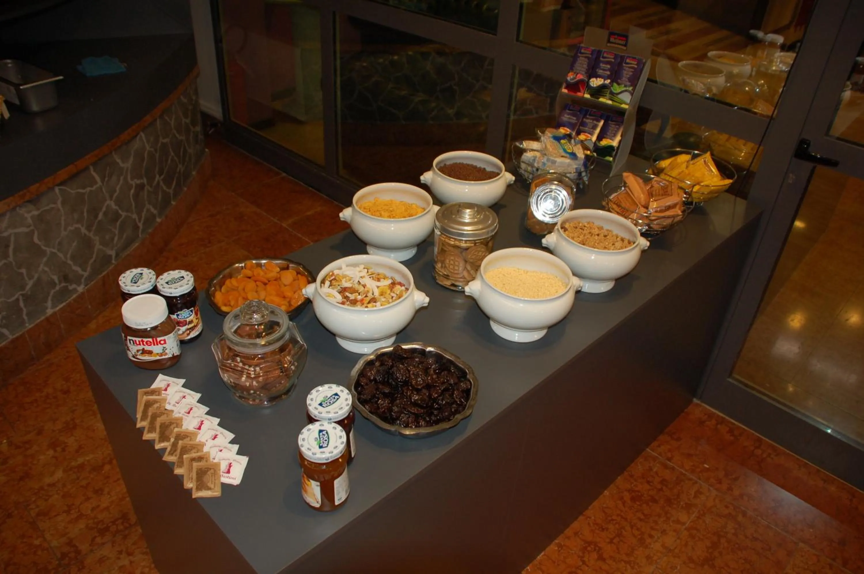 Food and drinks in Hotel Porta Palio