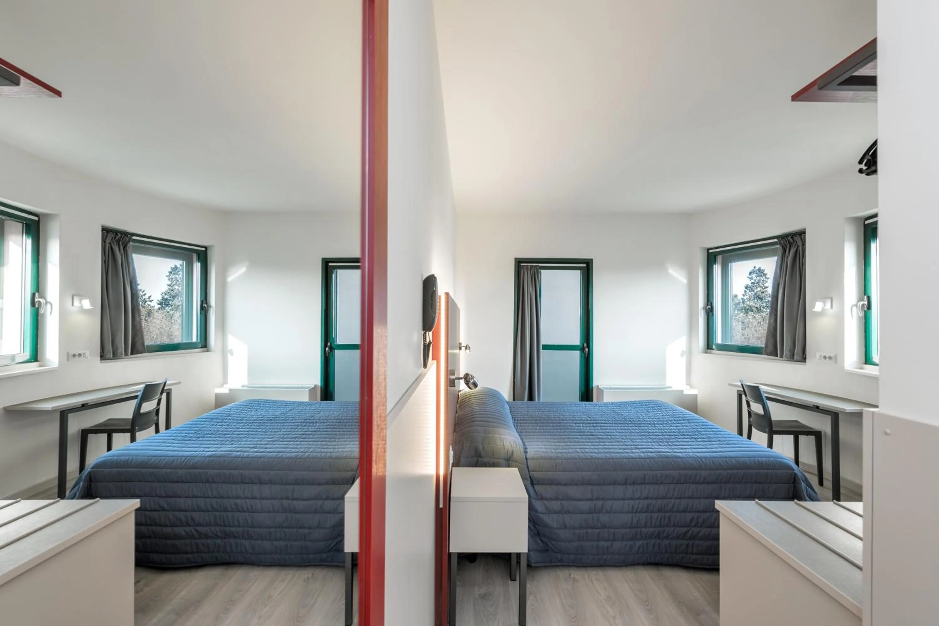 Photo of the whole room, Bed in Hotel Porta Palio