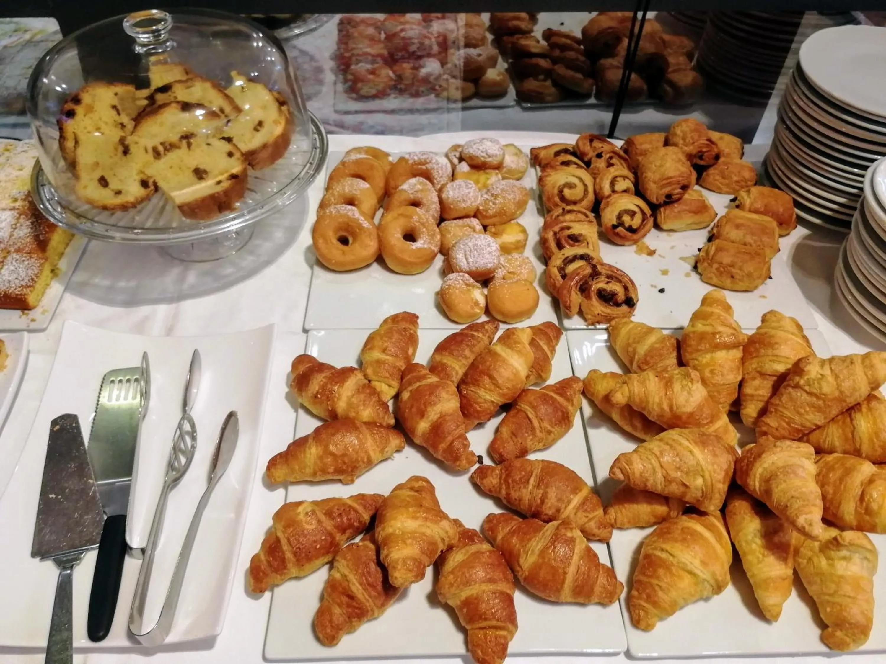 Continental breakfast in Hotel Porta Palio