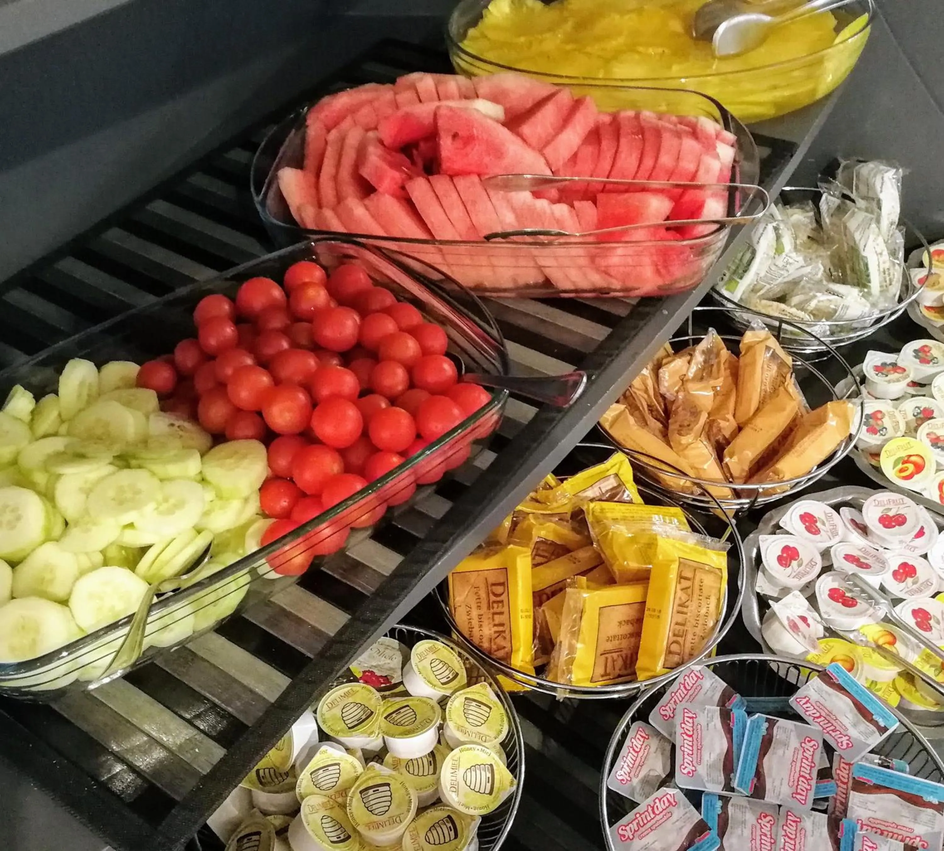 Continental breakfast in Hotel Porta Palio