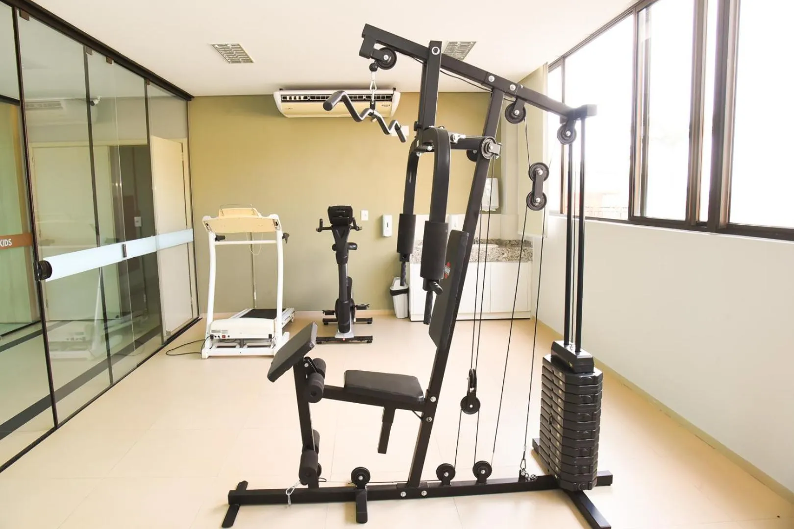 Fitness centre/facilities in Hotel Plaza Garden