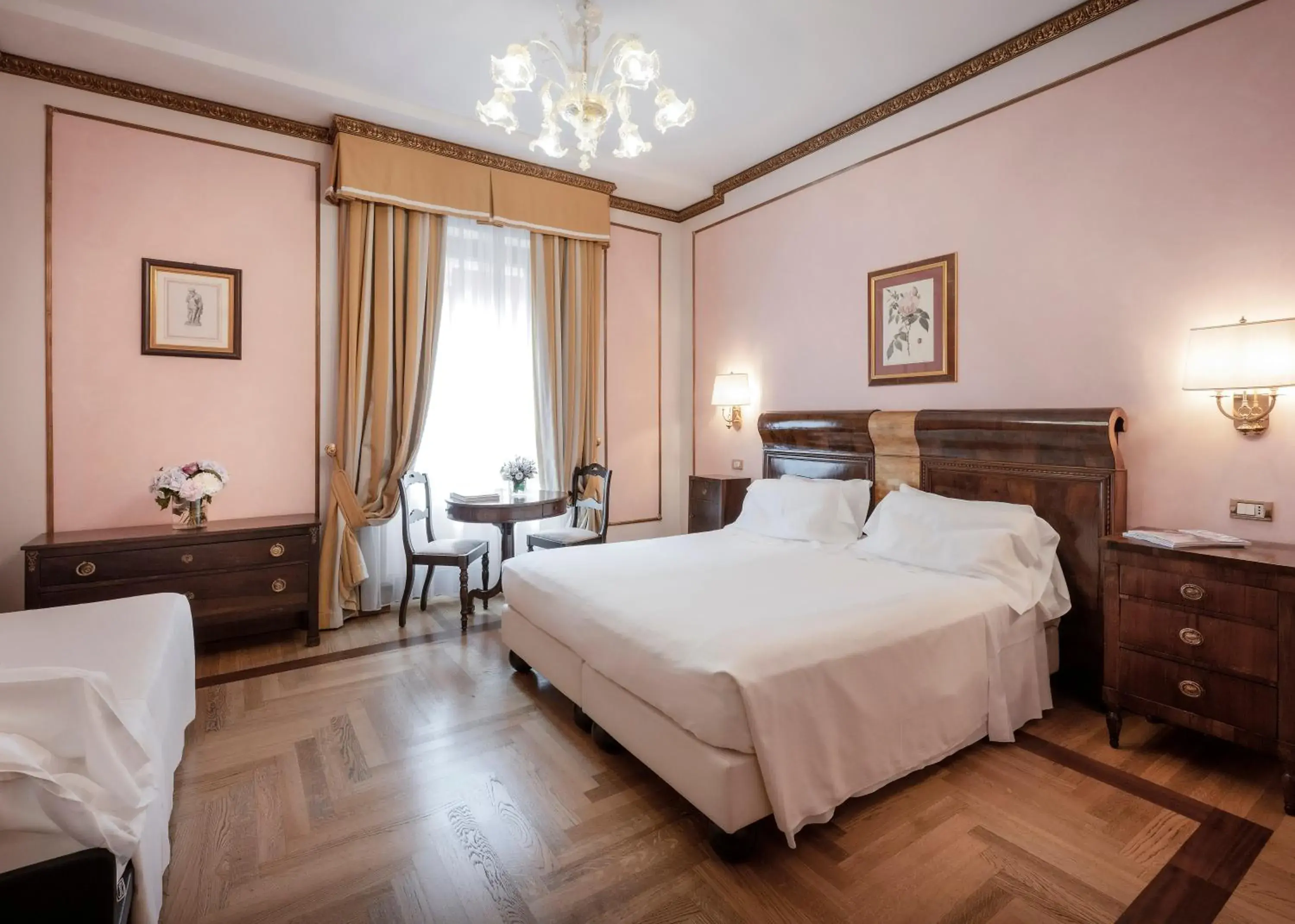 Bedroom, Bed in Due Torri Hotel Bedroom, Bed in Due Torri Hotel