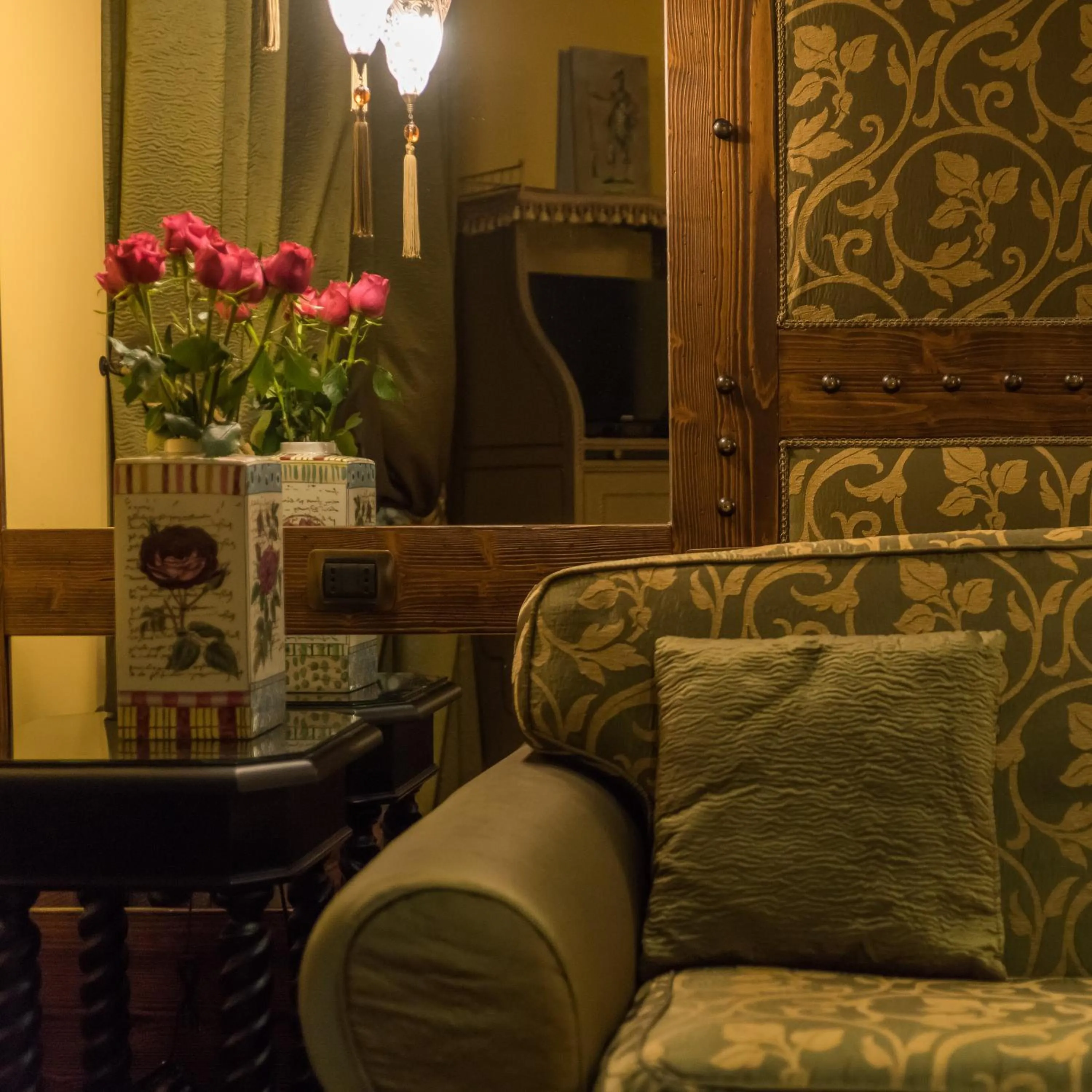 Living room in Hotel Bernini Palace