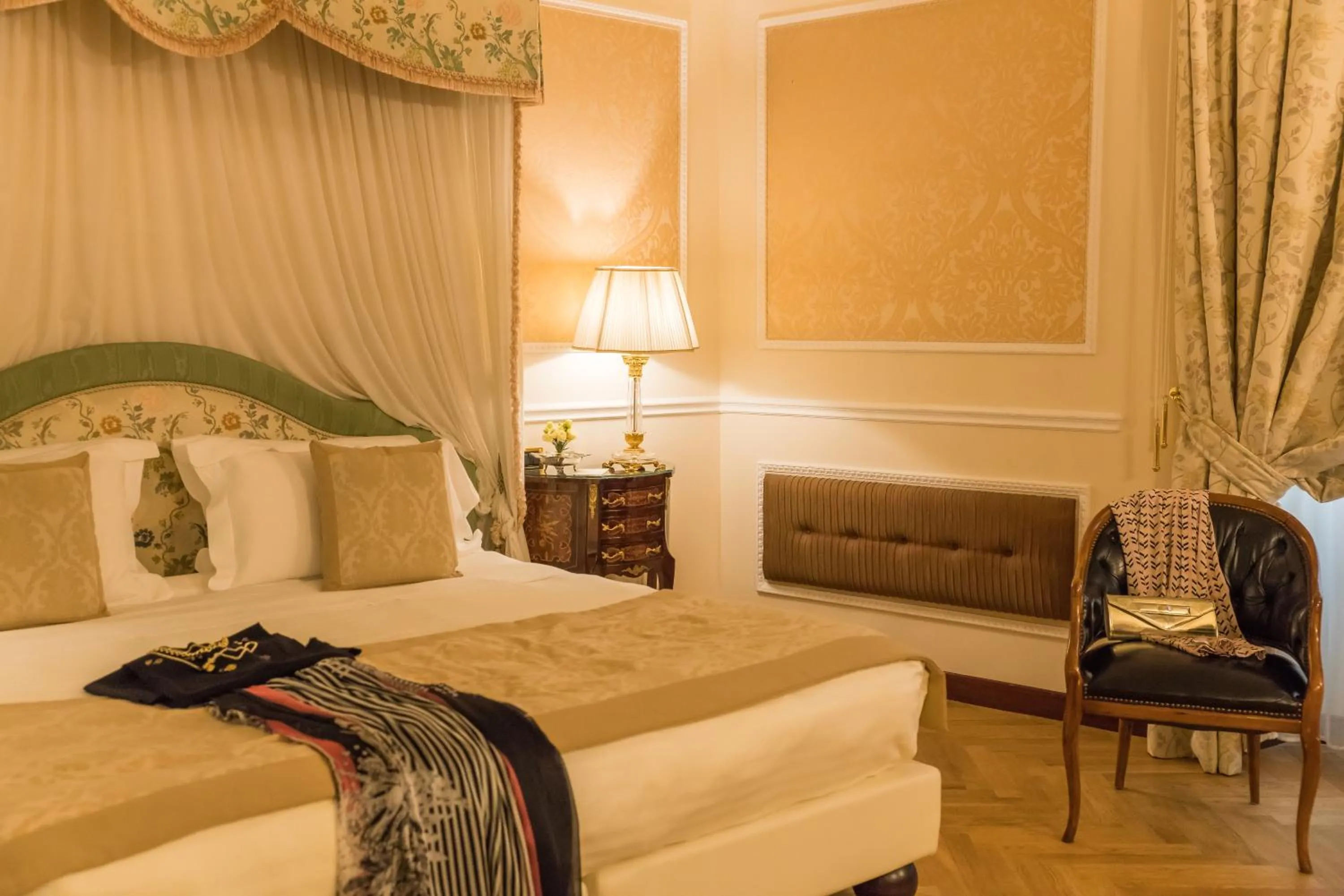 Gran Deluxe Double Room  in Hotel Bernini Palace