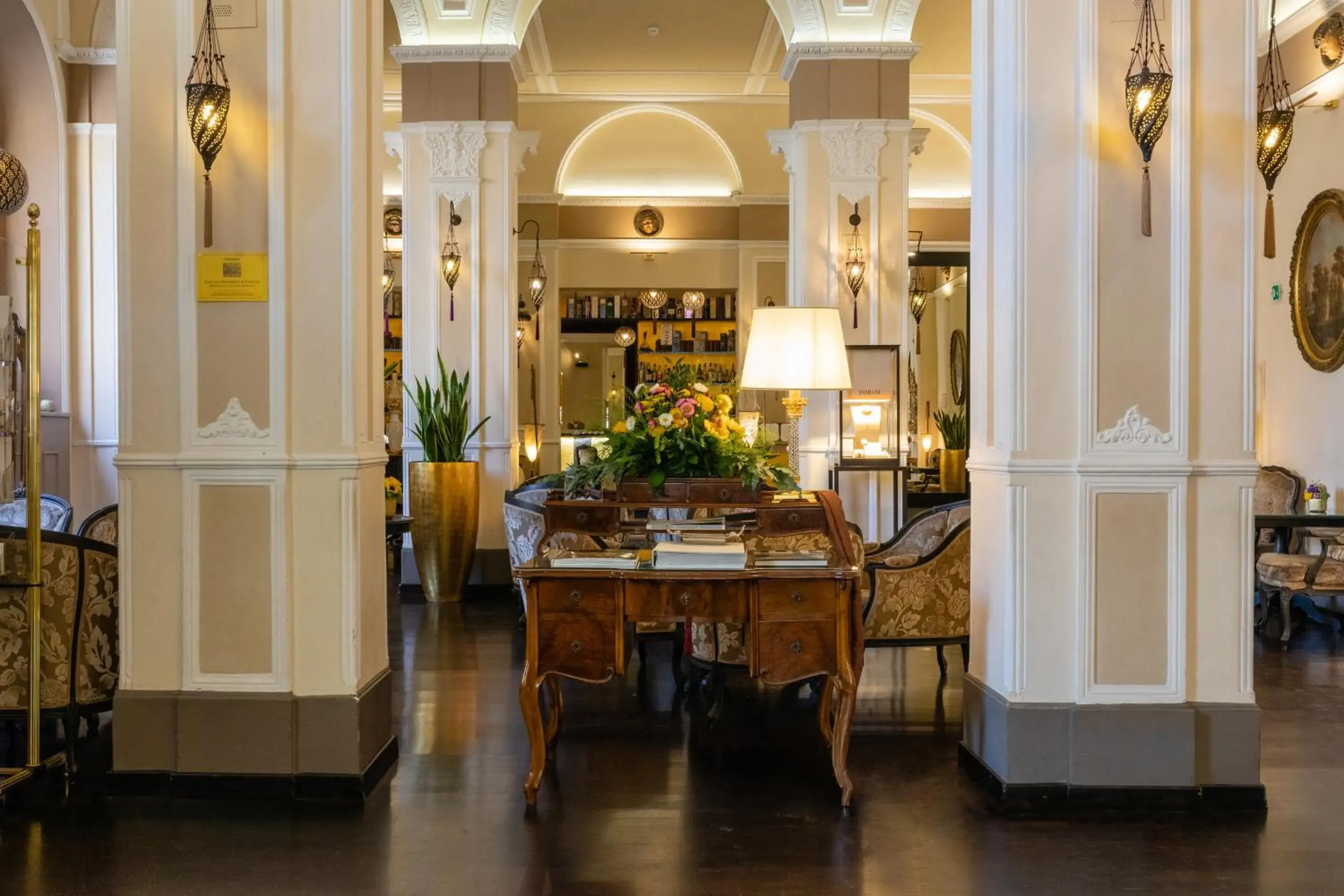 Lobby or reception in Hotel Bernini Palace Lobby or reception in Hotel Bernini Palace