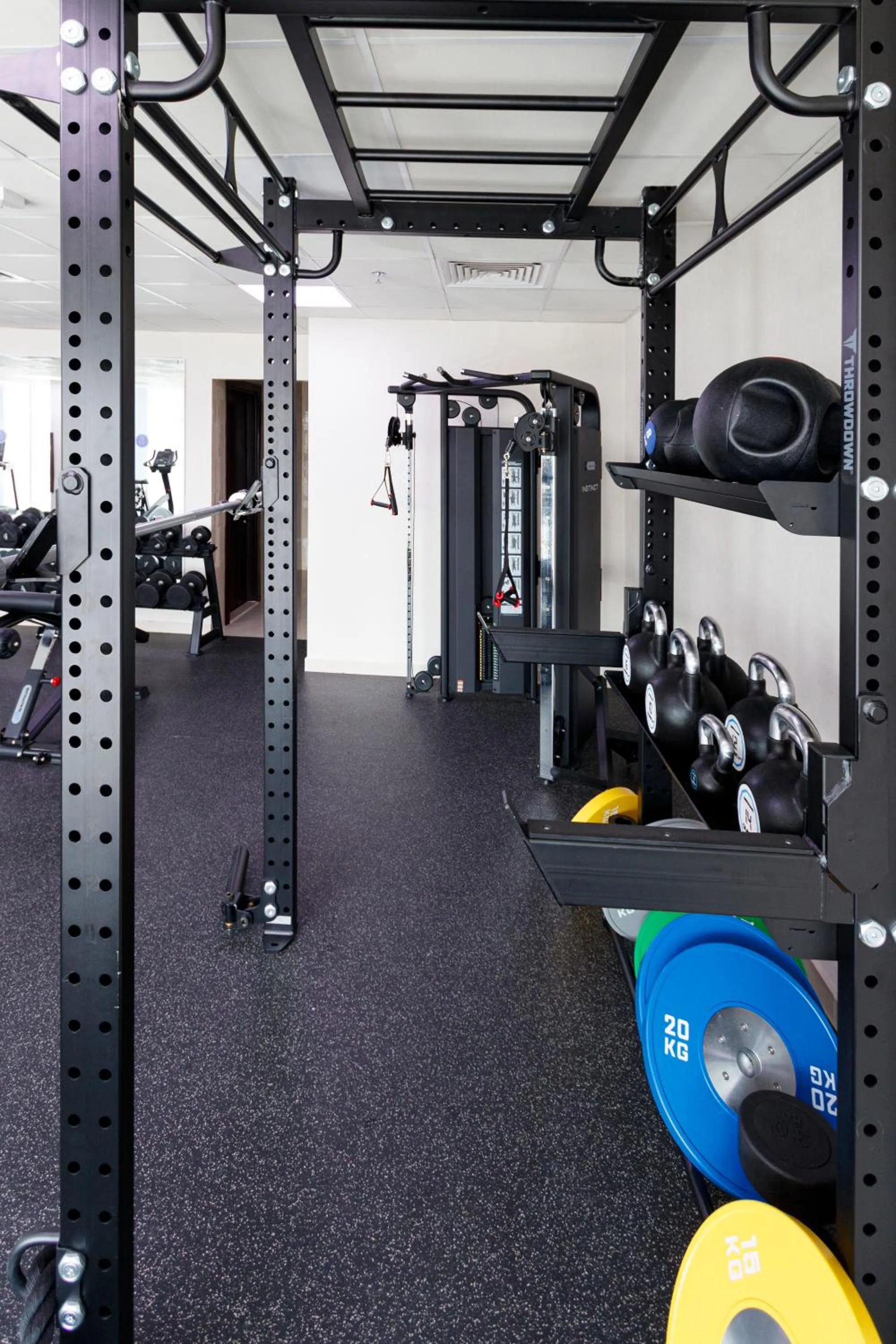 Fitness centre/facilities in Viola Hotel Apartments