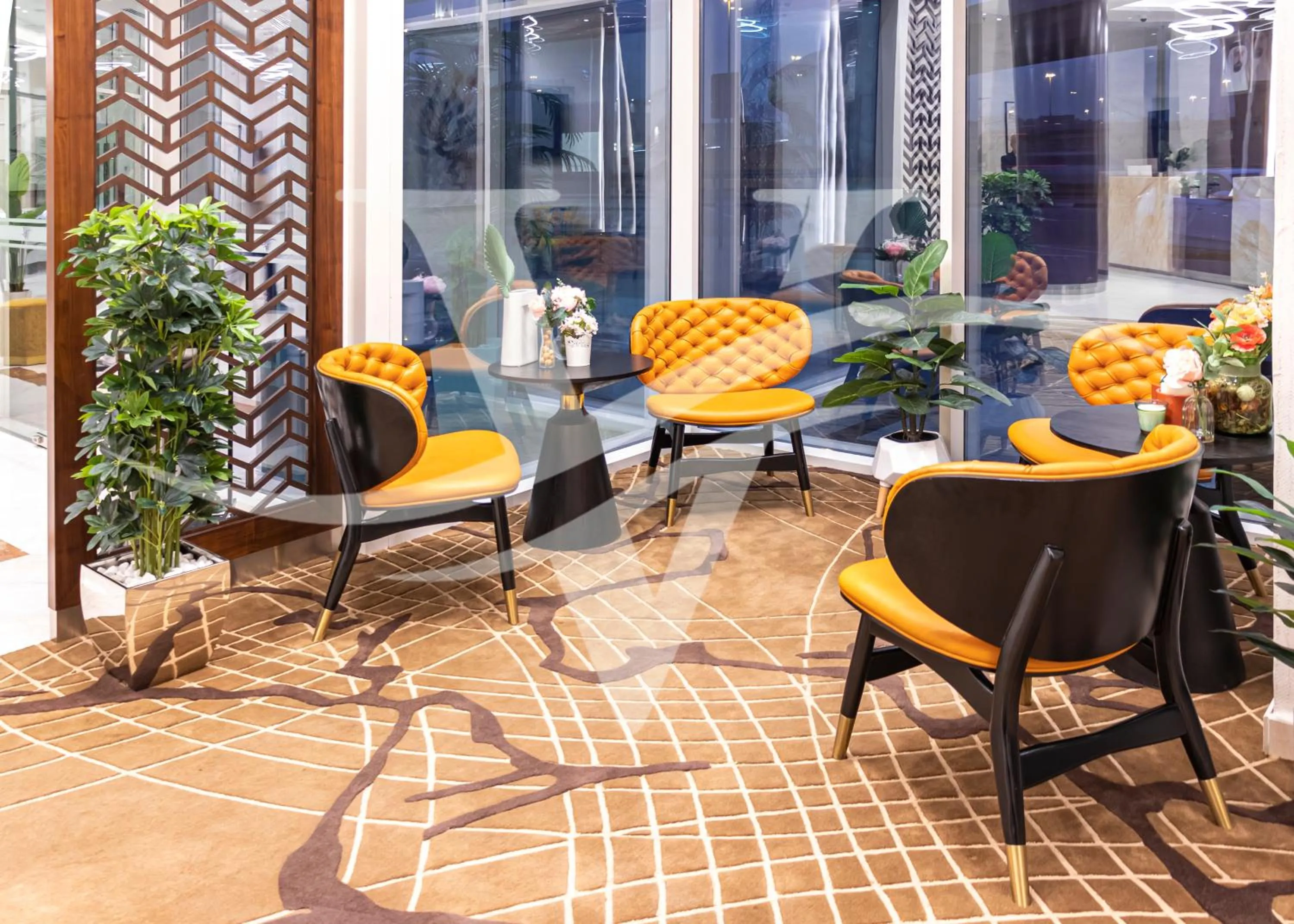 Lobby or reception in Viola Hotel Apartments