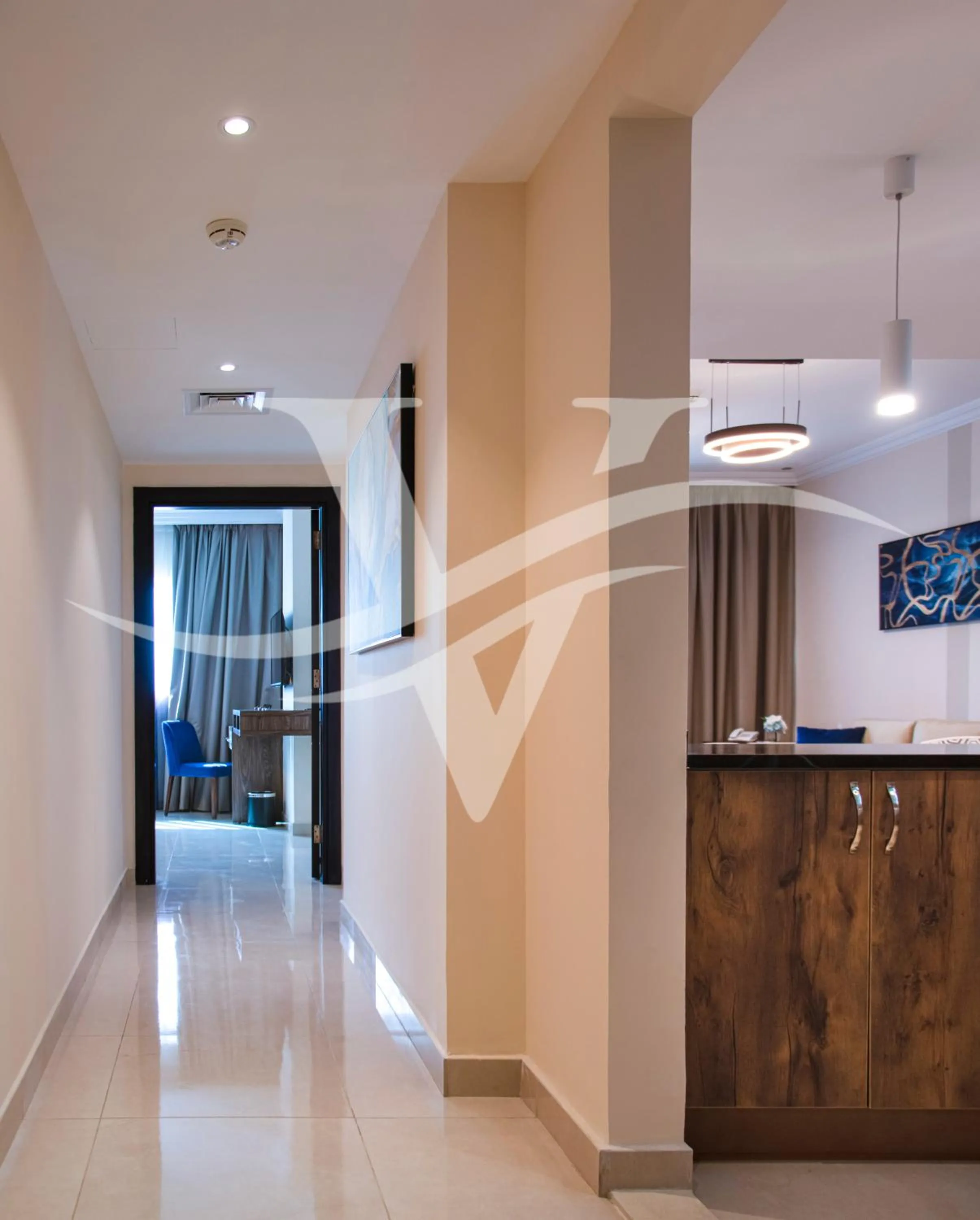 Facade/entrance in Viola Hotel Apartments