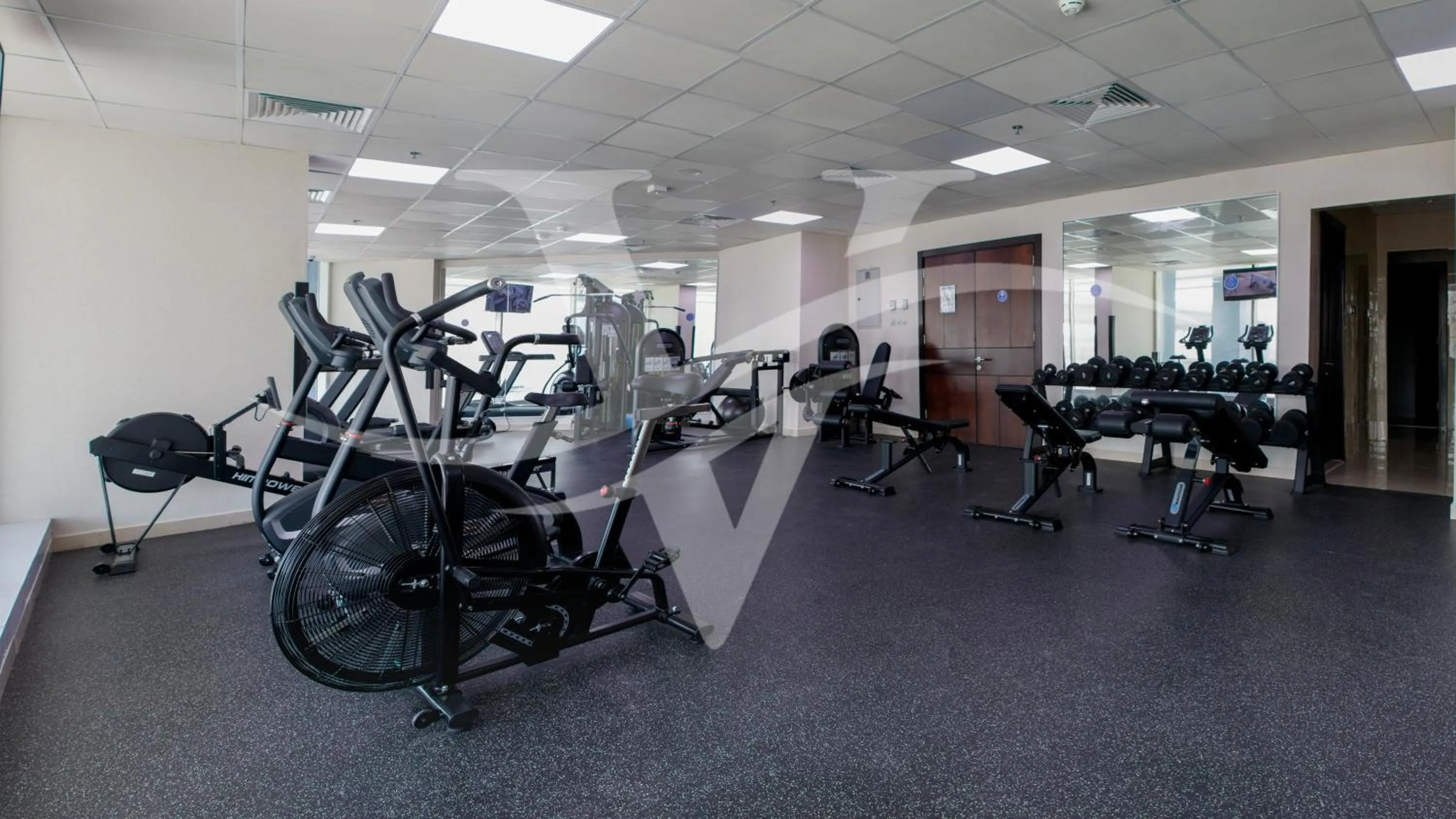 Fitness centre/facilities in Viola Hotel Apartments