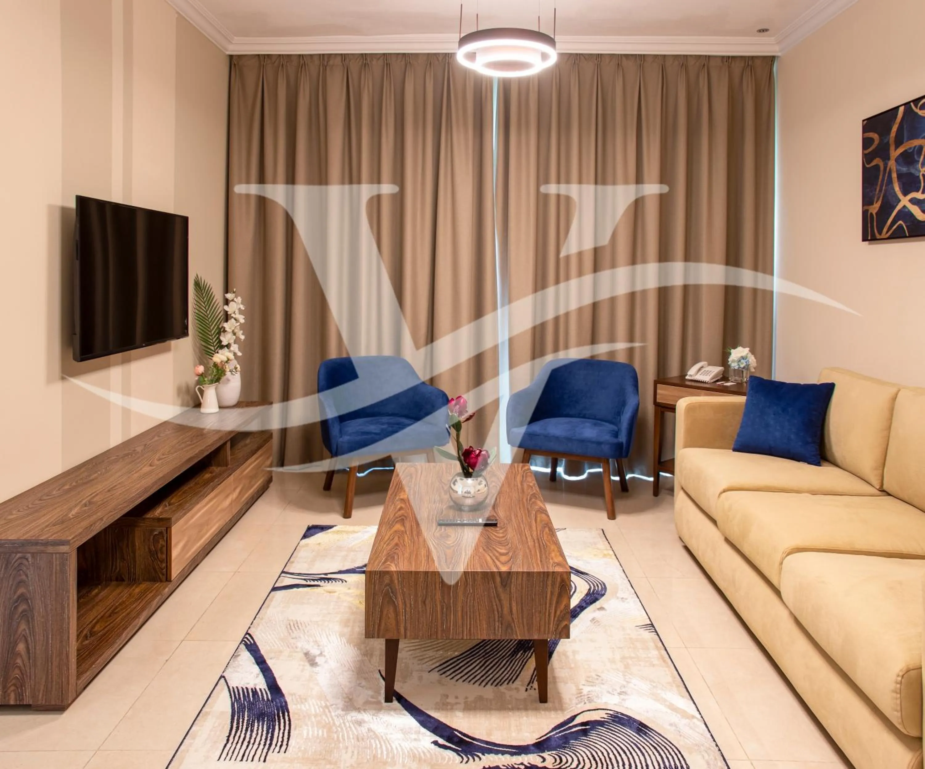 Living room in Viola Hotel Apartments