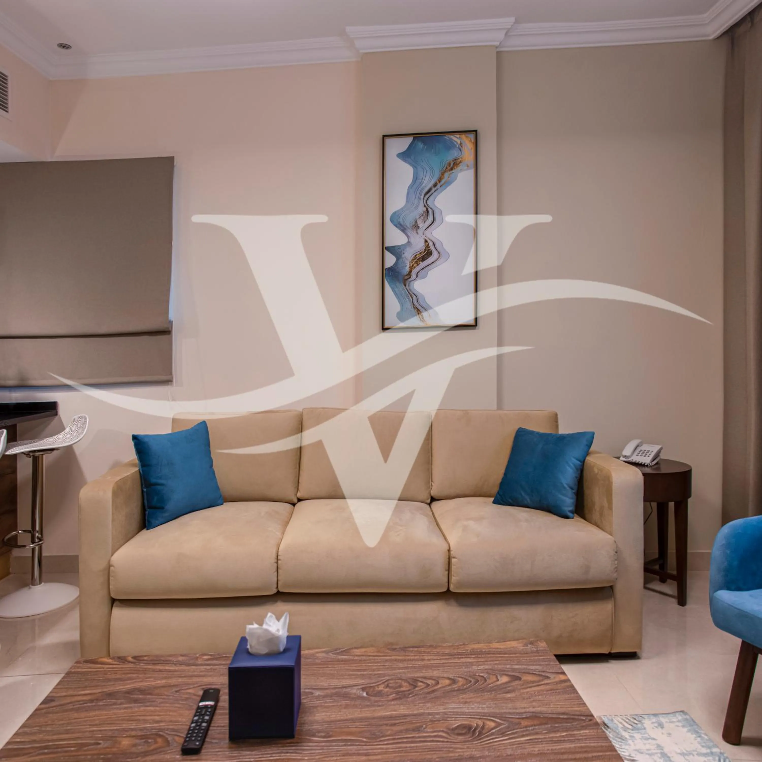 Living room in Viola Hotel Apartments