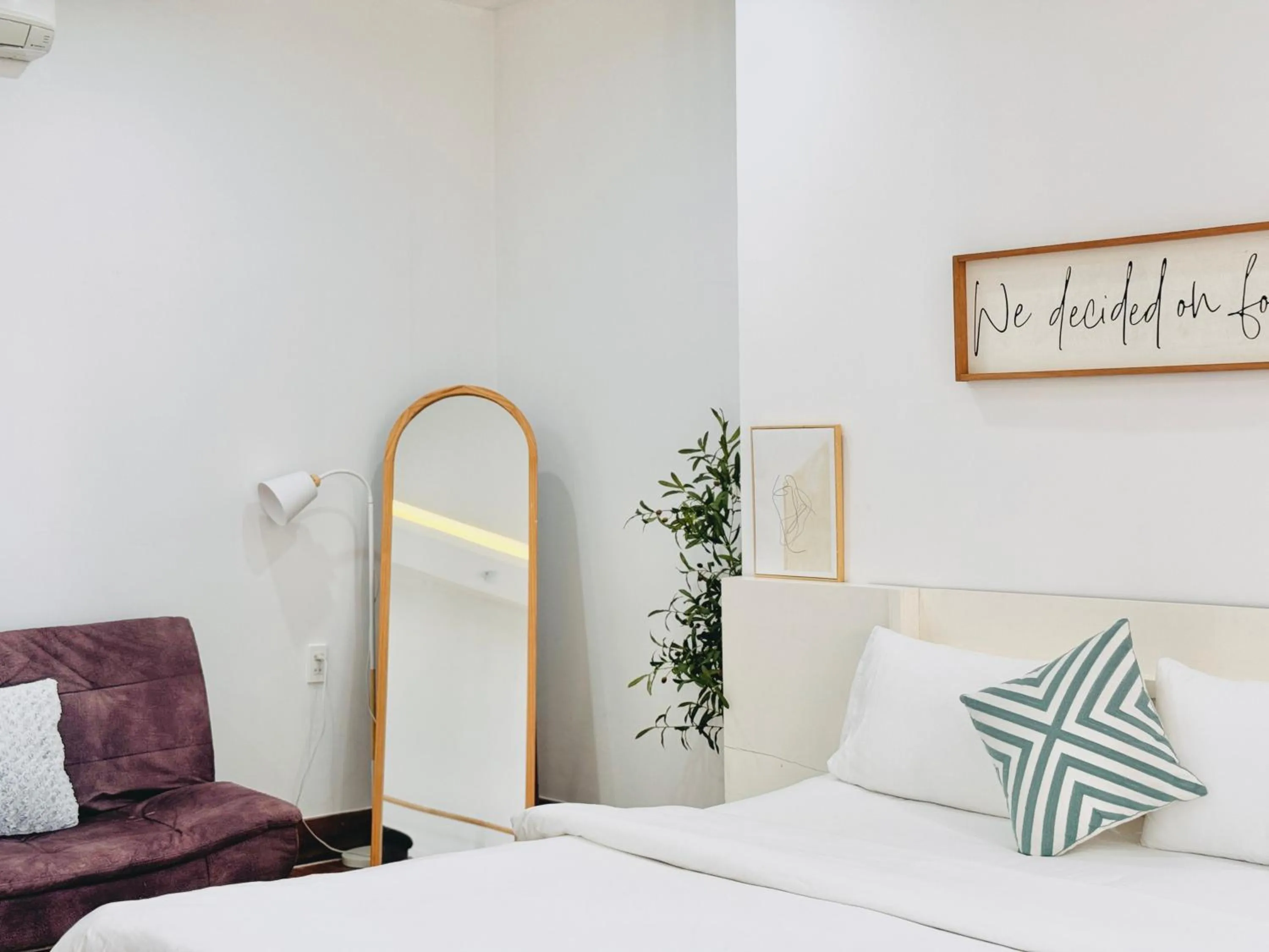 Decorative detail, Bed in Cloudy Homestay Hoi An