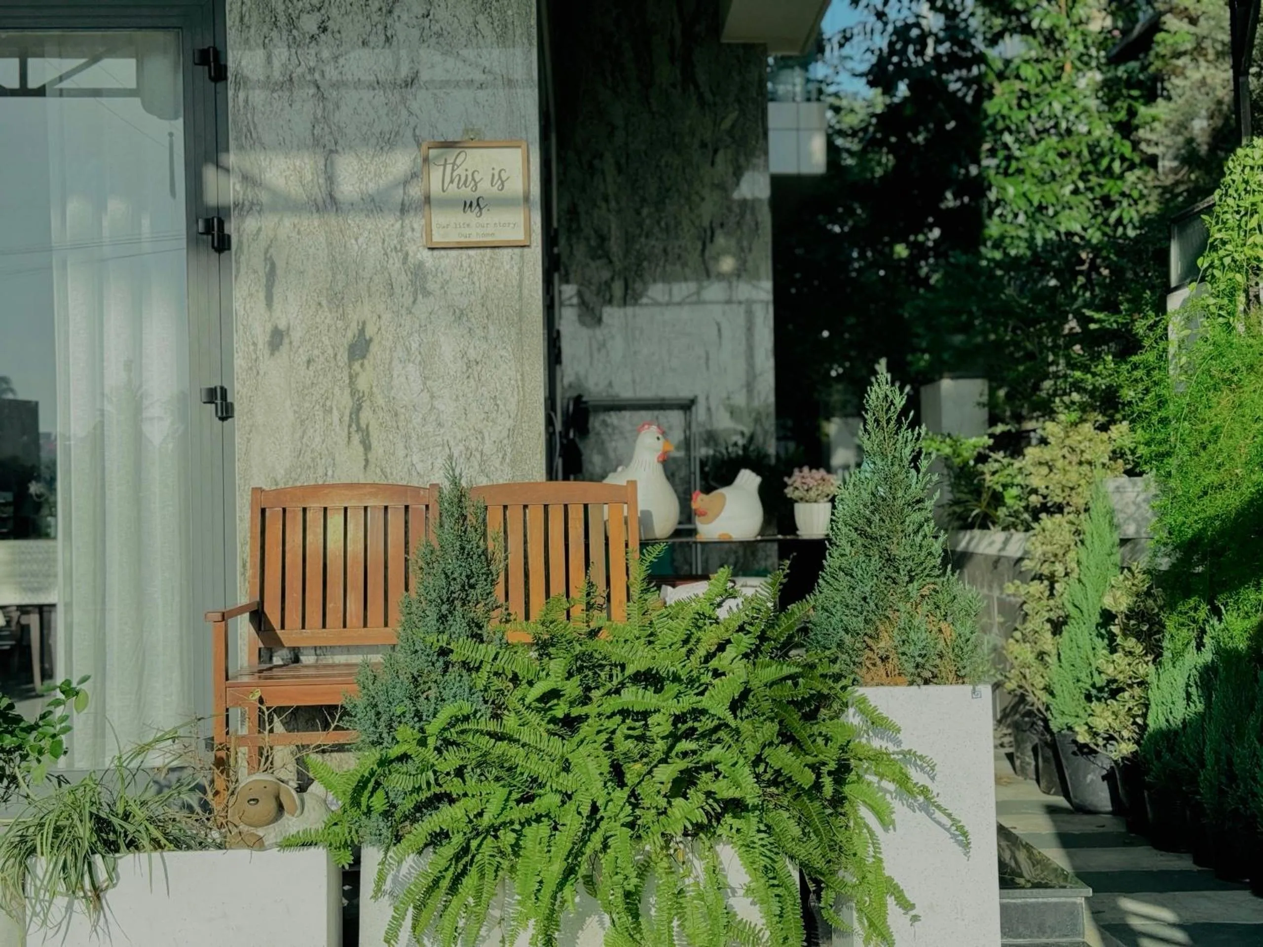 Seating area in Cloudy Homestay Hoi An