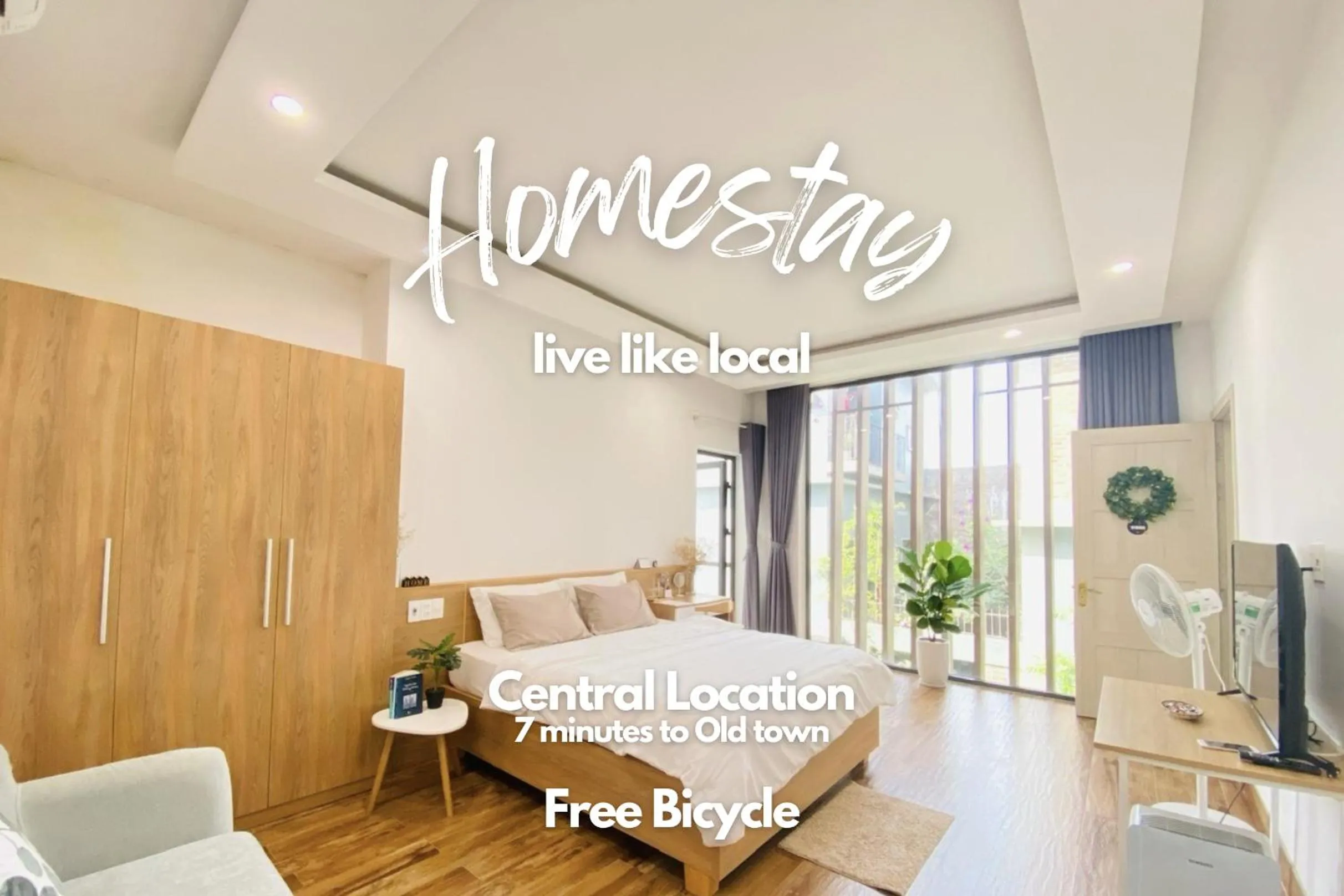 Photo of the whole room in Cloudy Homestay Hoi An