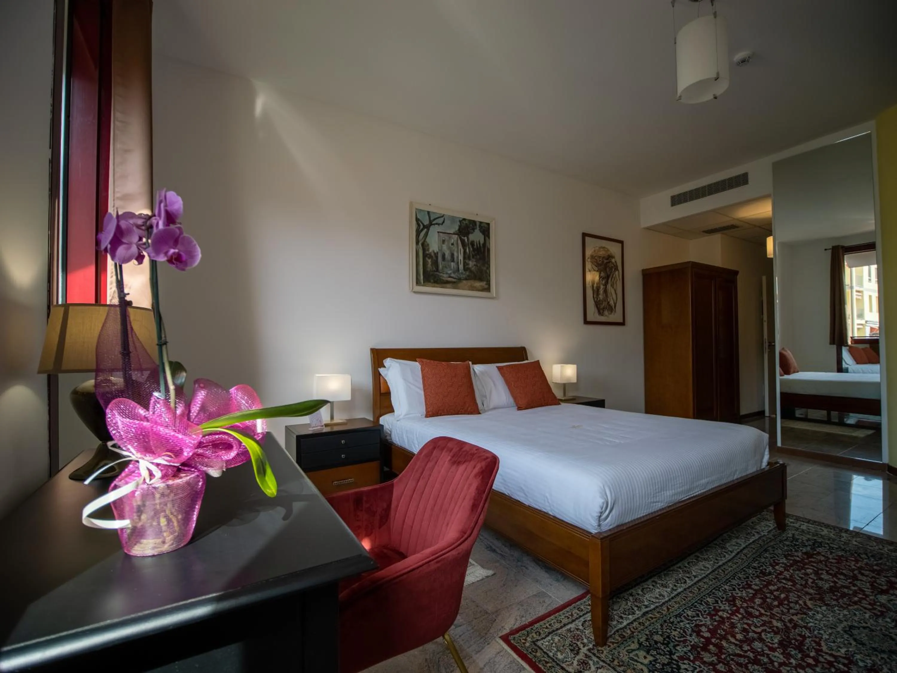 Bedroom, Bed in EGO' Residence Ferrara