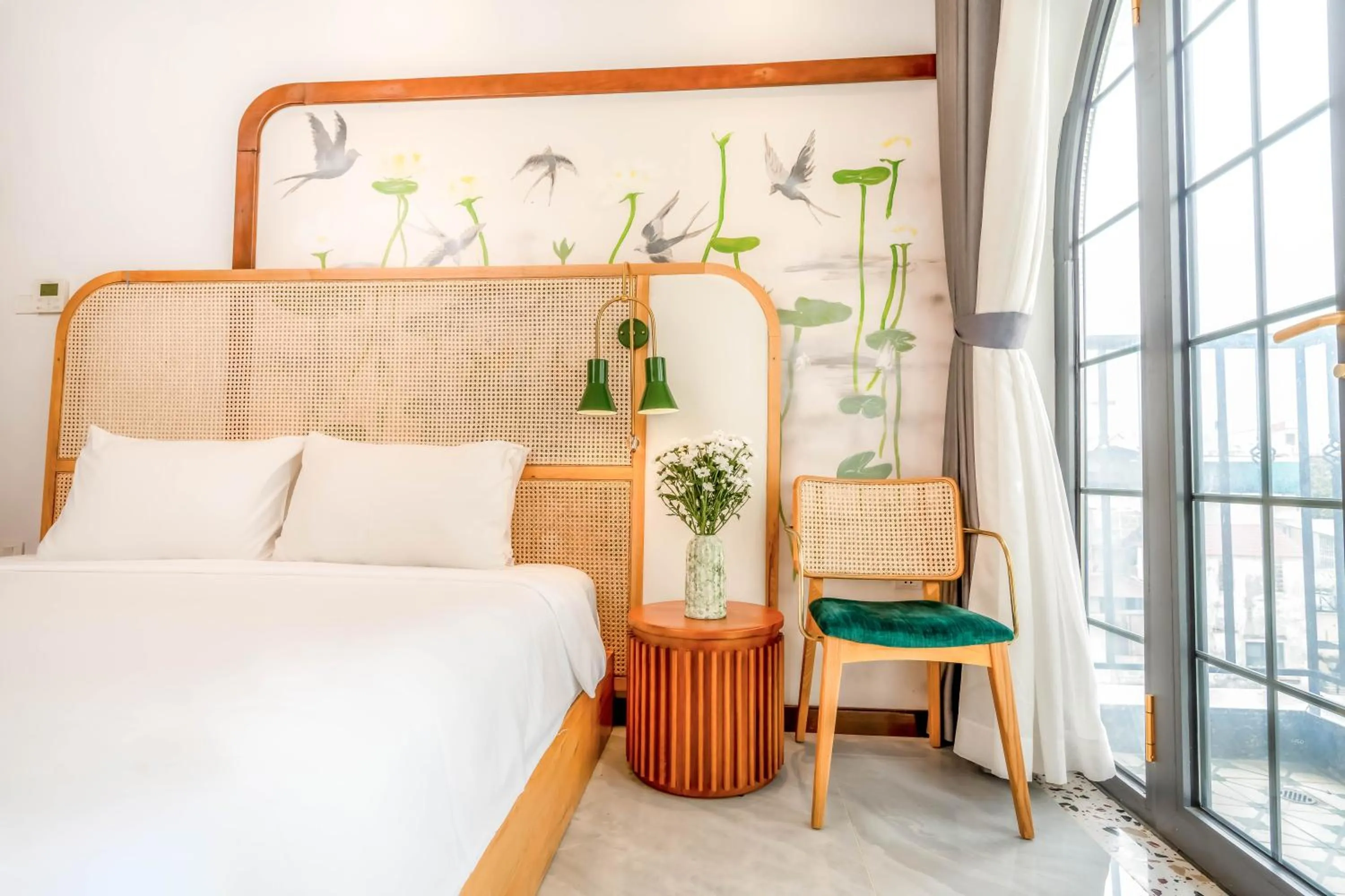 Decorative detail in FREE AIRPORT - MISAKI Hotel by SAZI