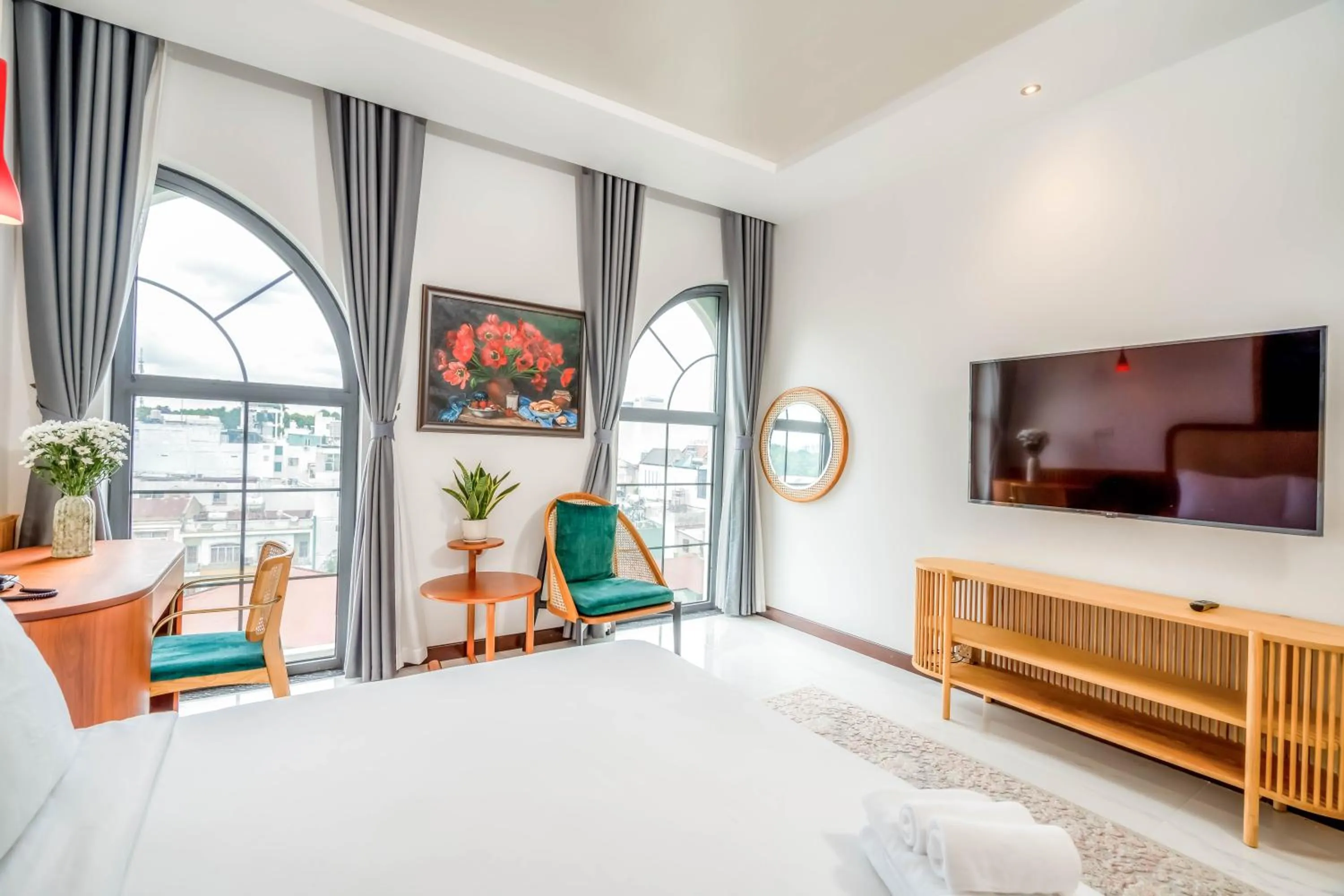 View (from property/room) in FREE AIRPORT - MISAKI Hotel by SAZI