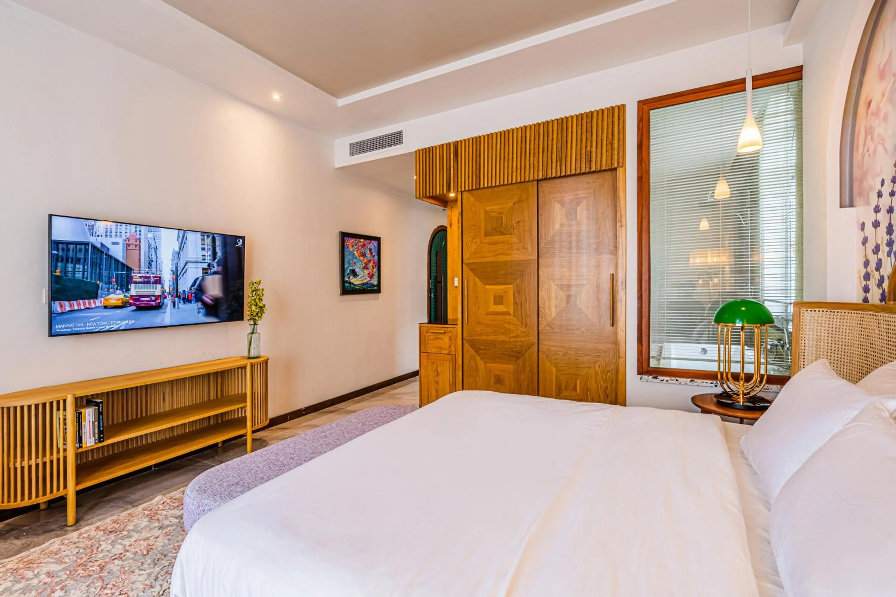 Bedroom in FREE AIRPORT - MISAKI Hotel by SAZI