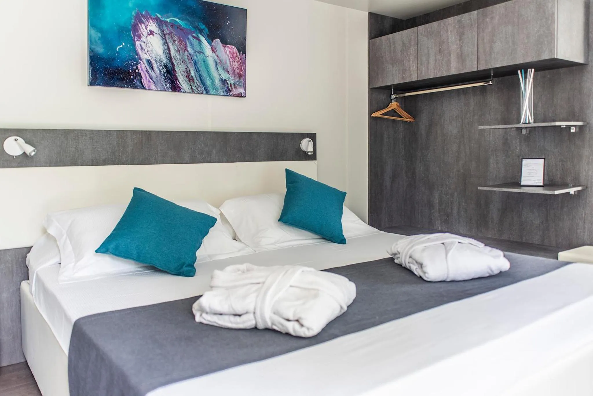 Bed in Flaminio Village Bungalow Park