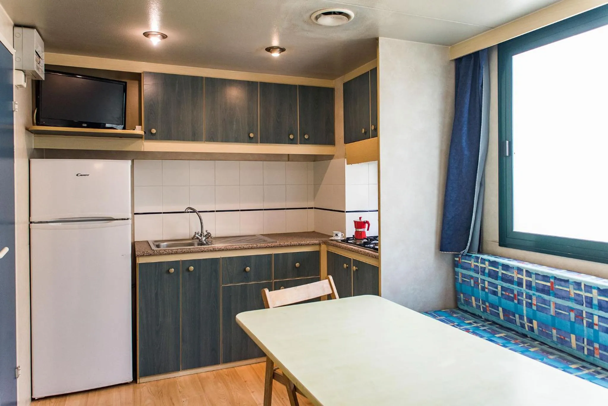 Dining area in Flaminio Village Bungalow Park