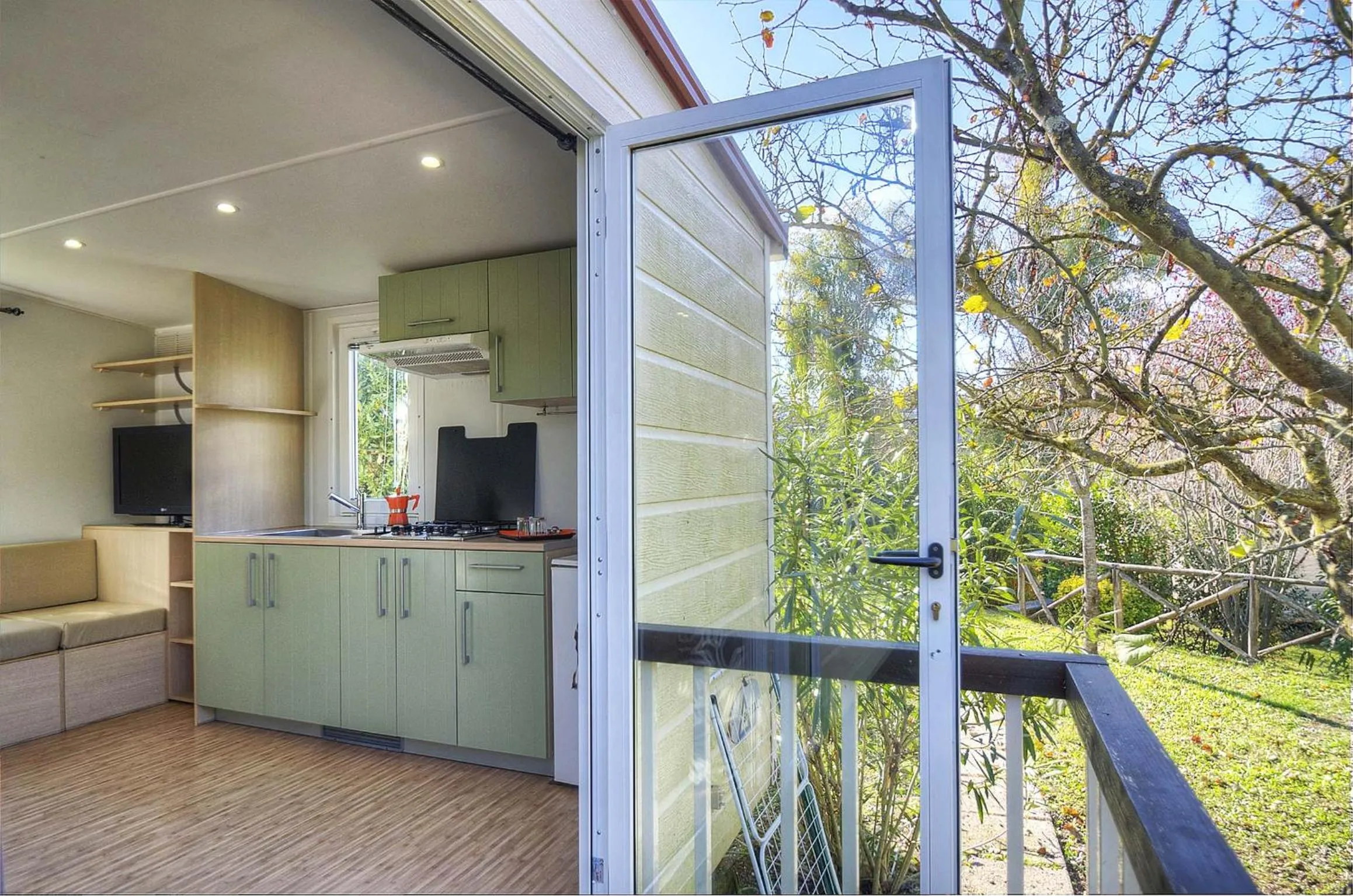 Facade/entrance in Flaminio Village Bungalow Park